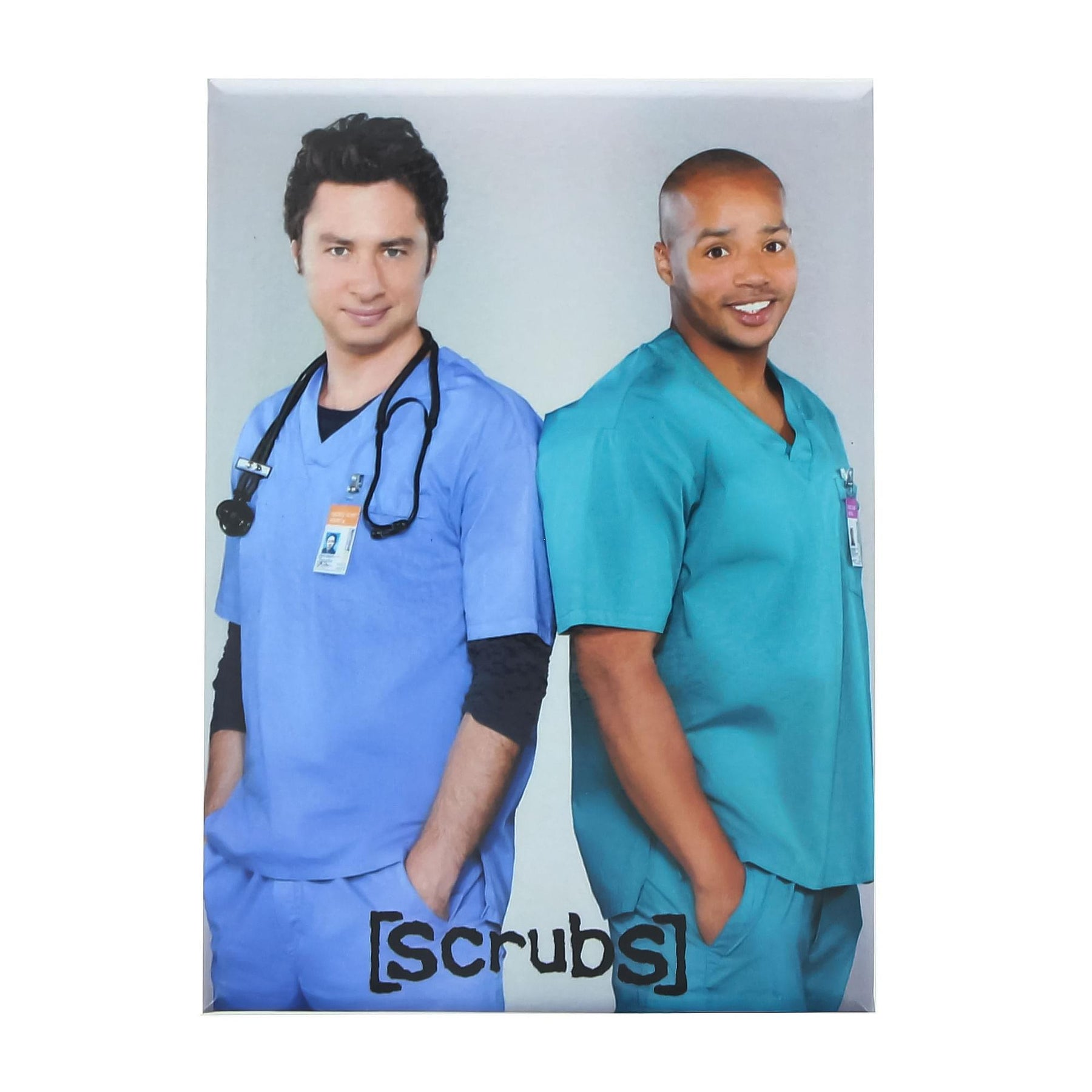 Scrubs JD & Turk 2.5 x 3.5 Inch Photo Magnet