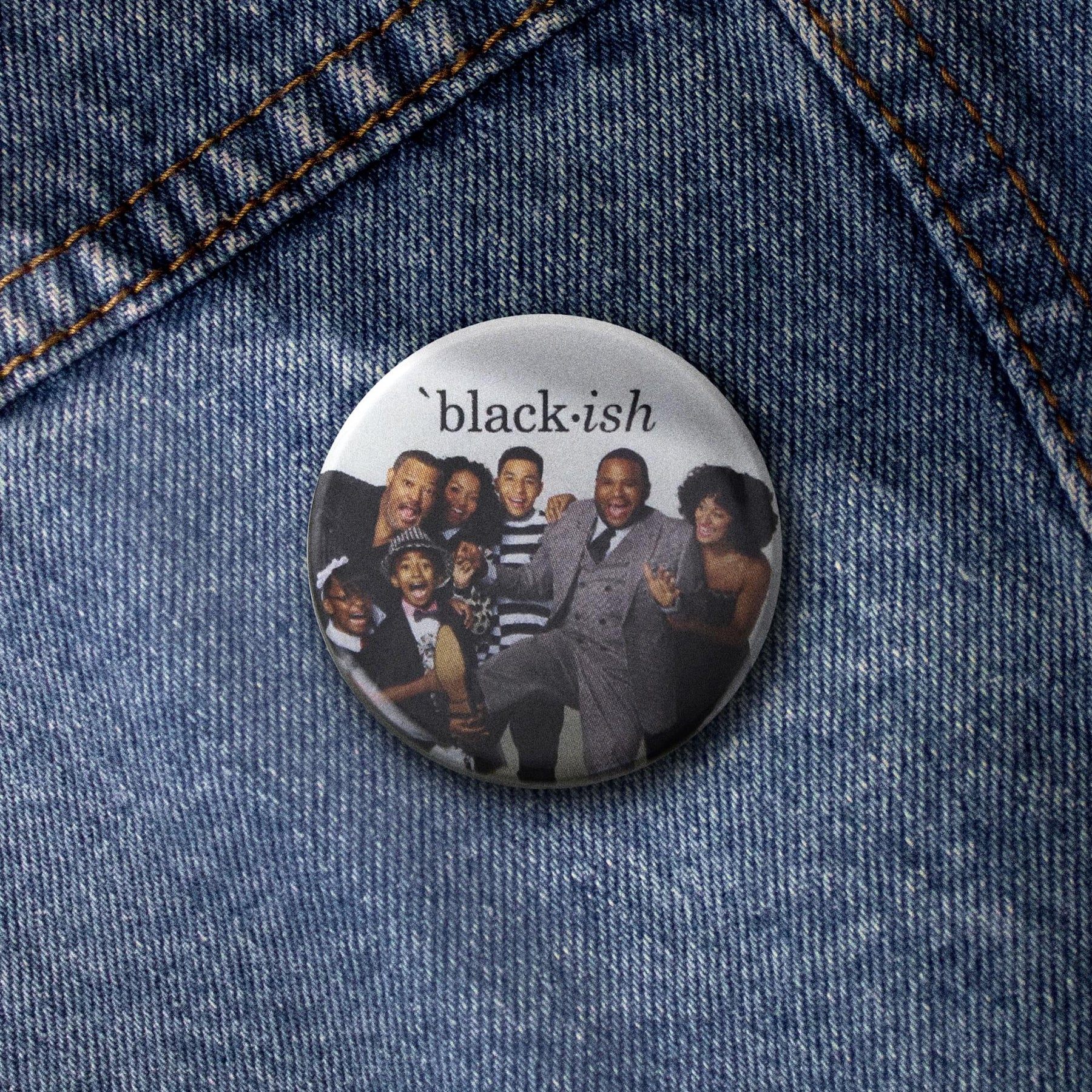 Black-ish Family 1.25 Inch Collectible Button Pin