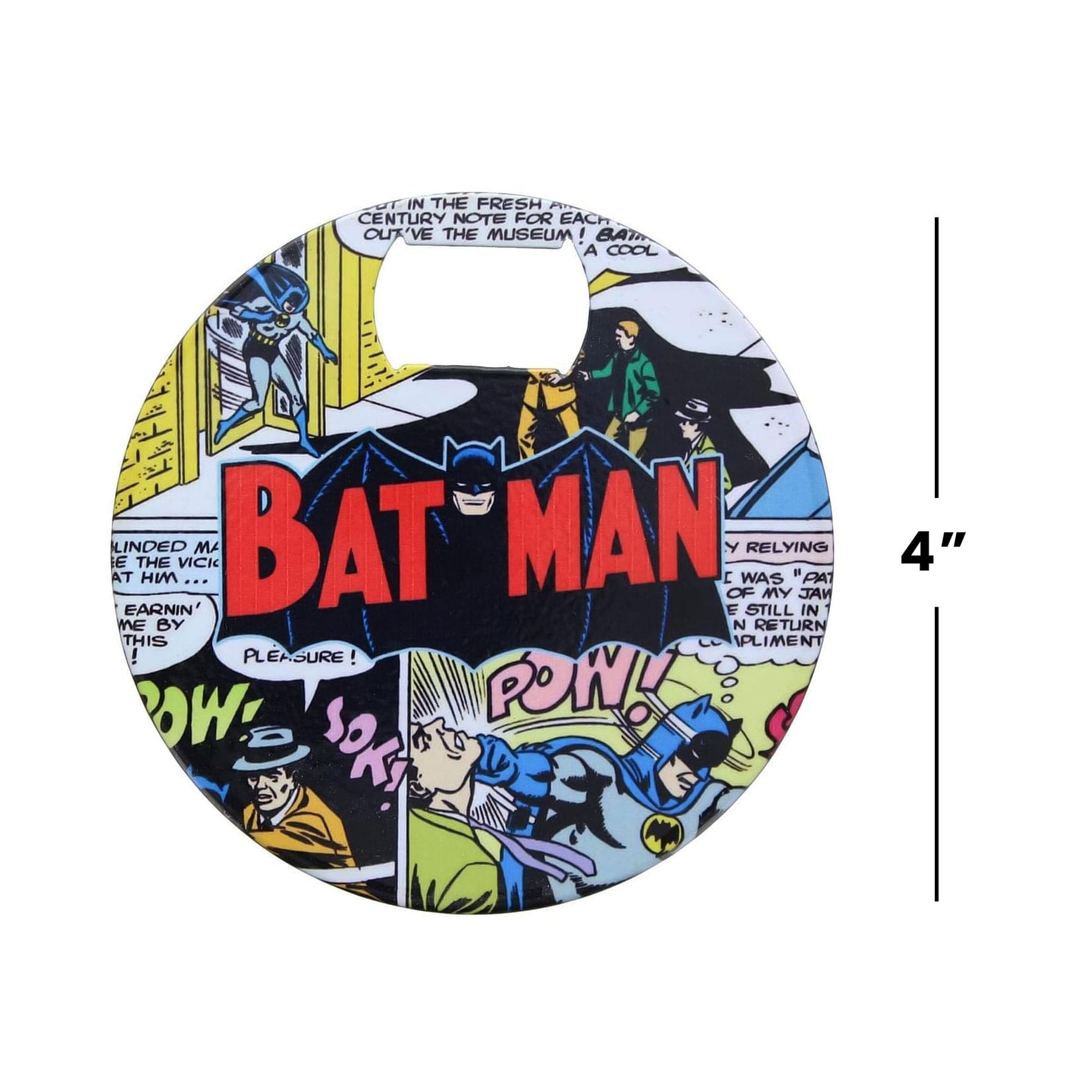DC Comics Batman Comic Coaster Bottle Opener
