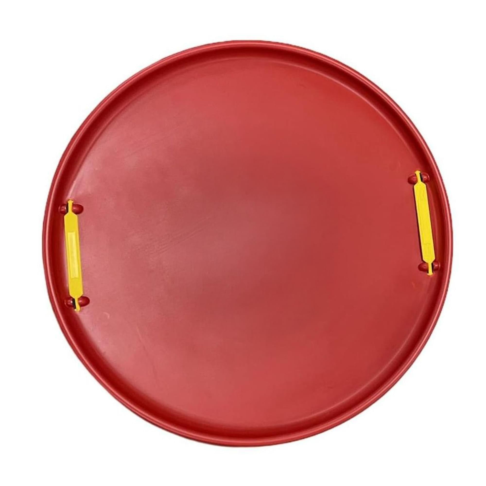 Super Saucer 28 Inch Round Snow Sled | Red | Free Shipping
