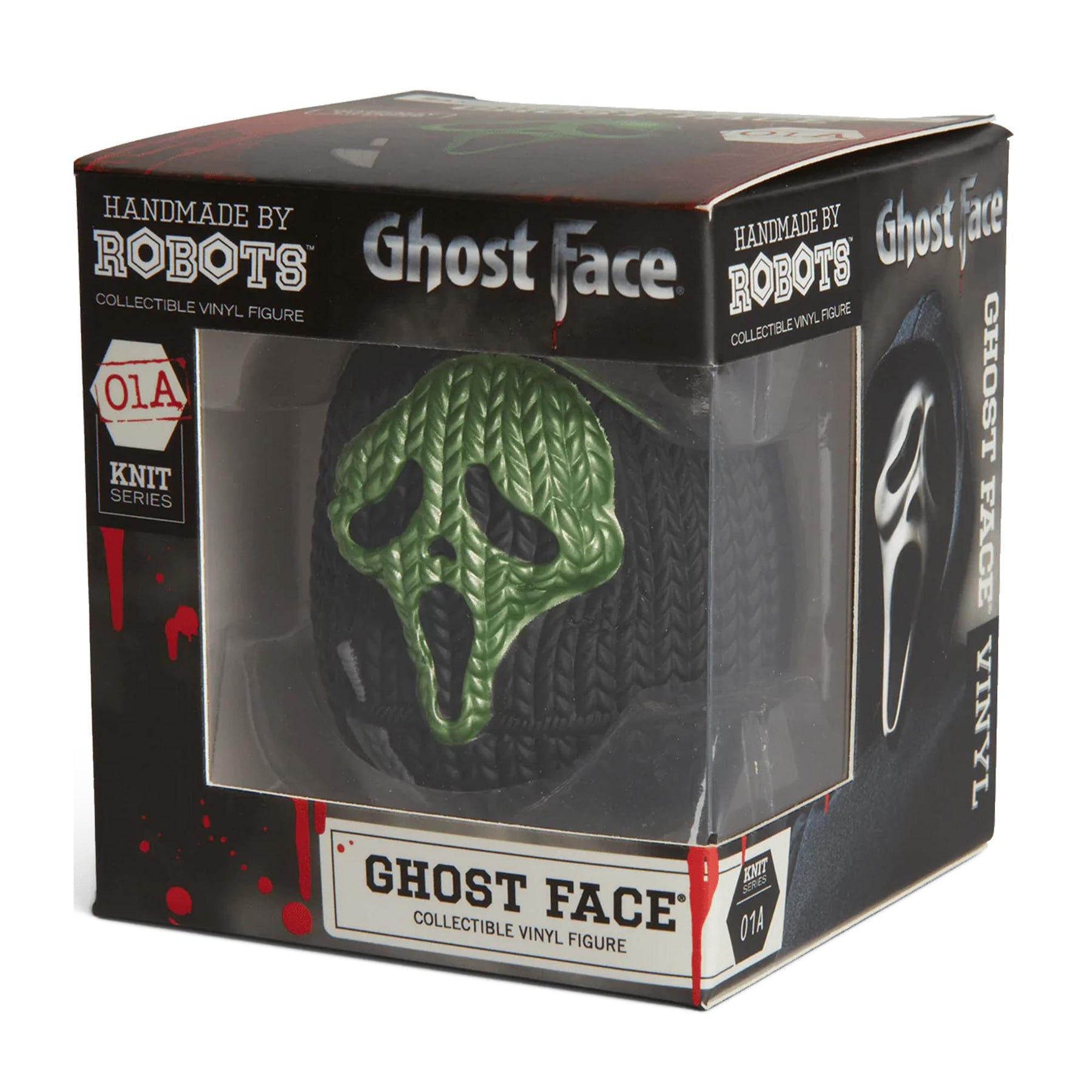 Scream Handmade By Robots #01A Ghost Face Micro Vinyl Figure