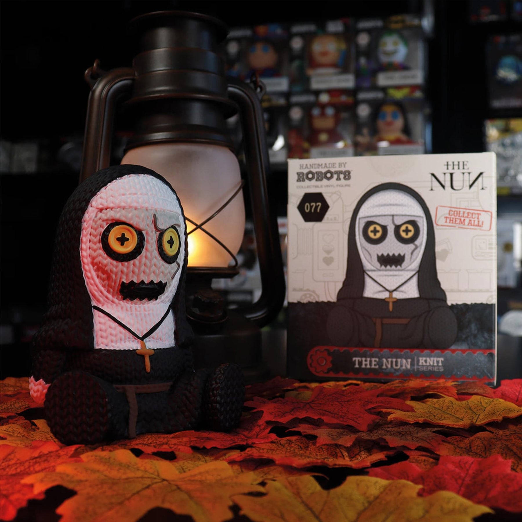 Conjuring Universe Handmade By Robots Vinyl Figure | The Nun #077