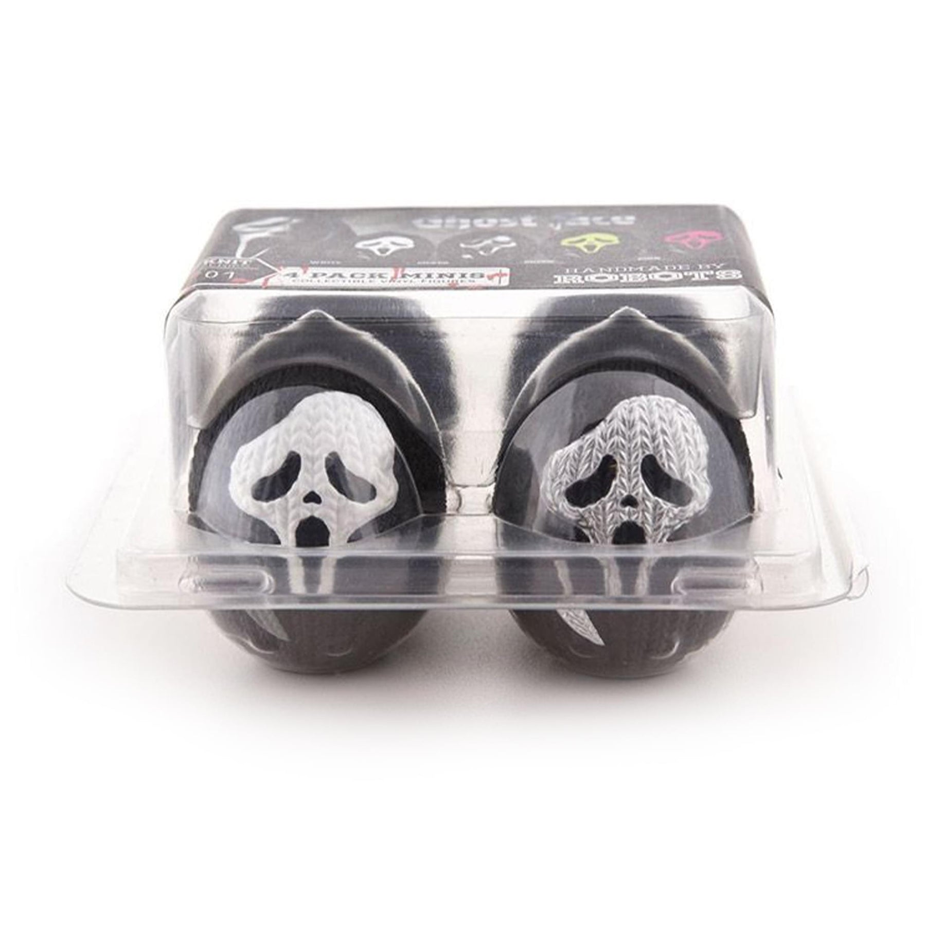 Scream Handmade By Robots #02 Ghost Face Mini Vinyl Figure 4-Pack