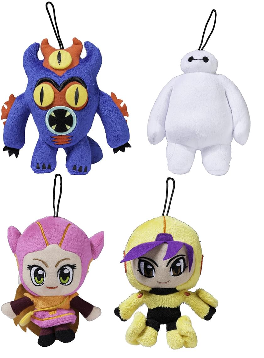 Disney's Big Hero Plush Set Of Free Shipping
