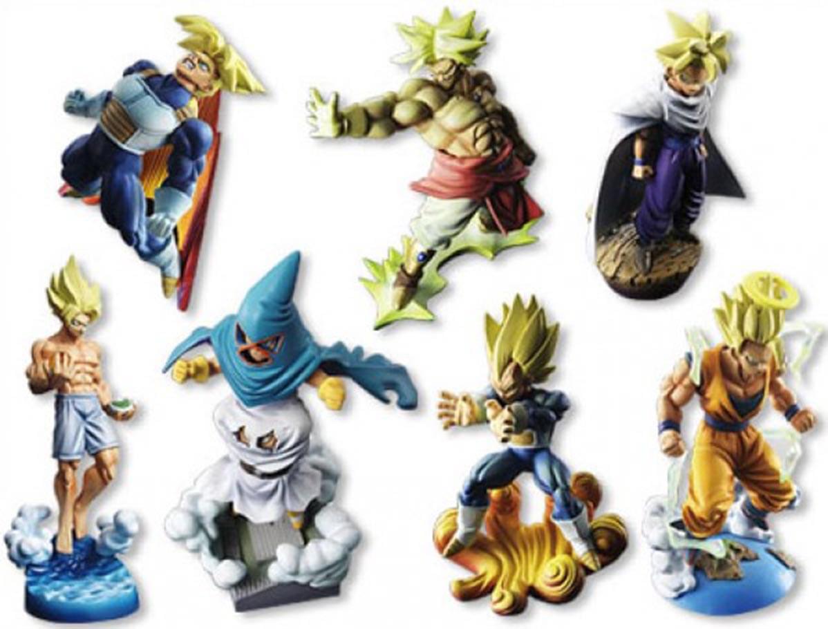 Dragonball Z Capsule Neo Super Soldier Trading Figure Set Of | Free Sh
