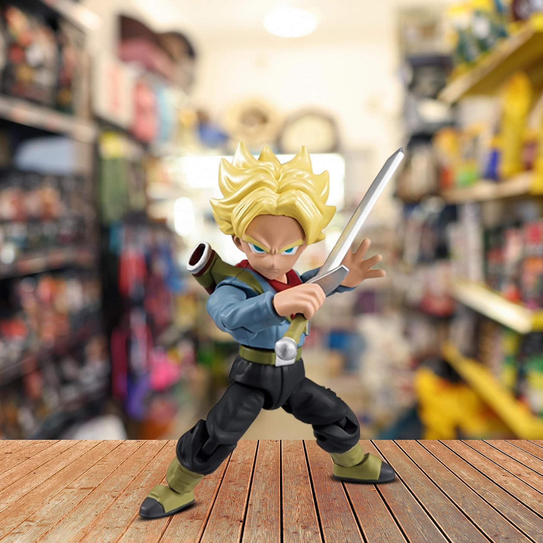 Dragon Ball Super Power 66 Mini Figure | Super Saiyan Trunks