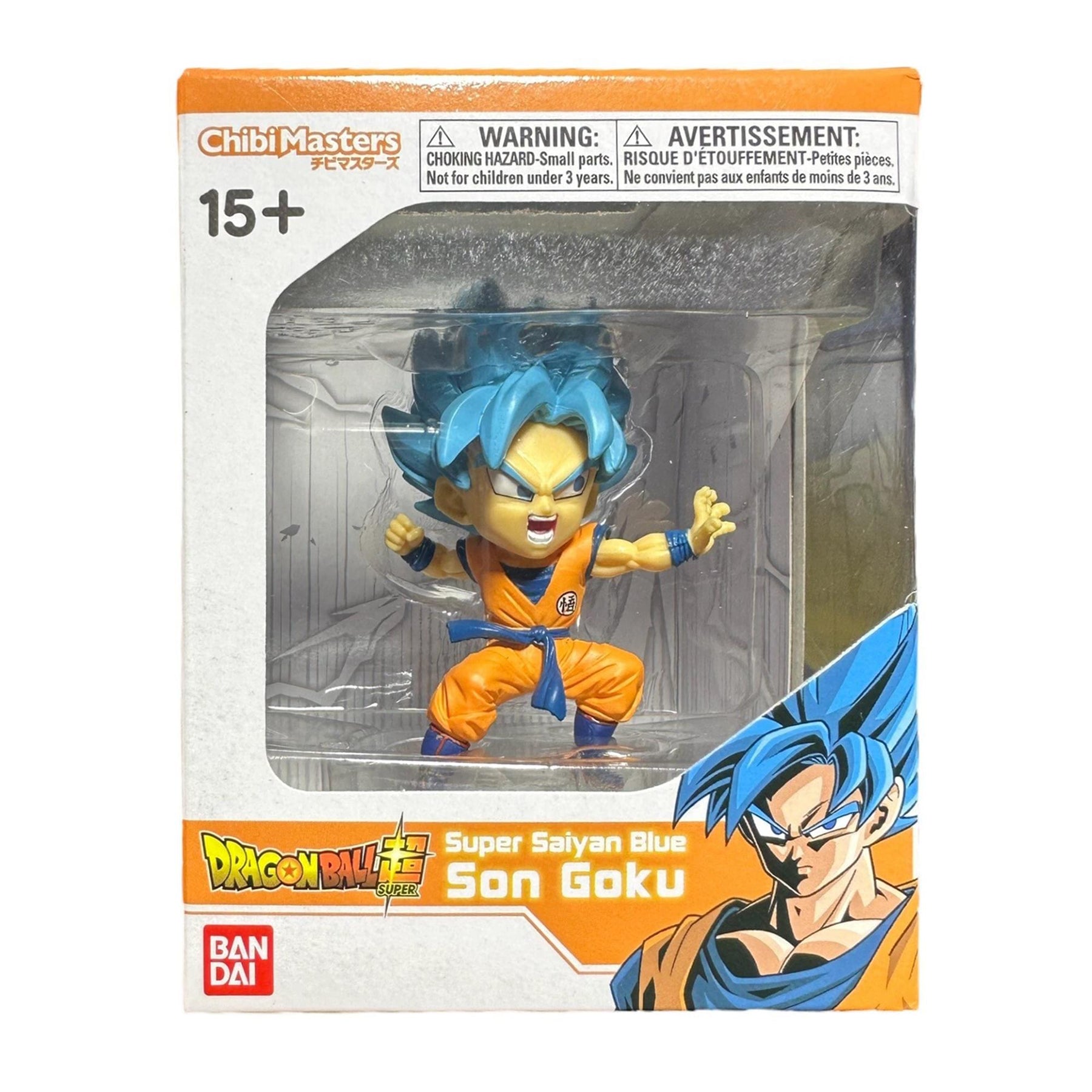 Dragon Ball Super Chibi Masters 3 Inch Vinyl Figure | Super Saiyan Blue Goku #01