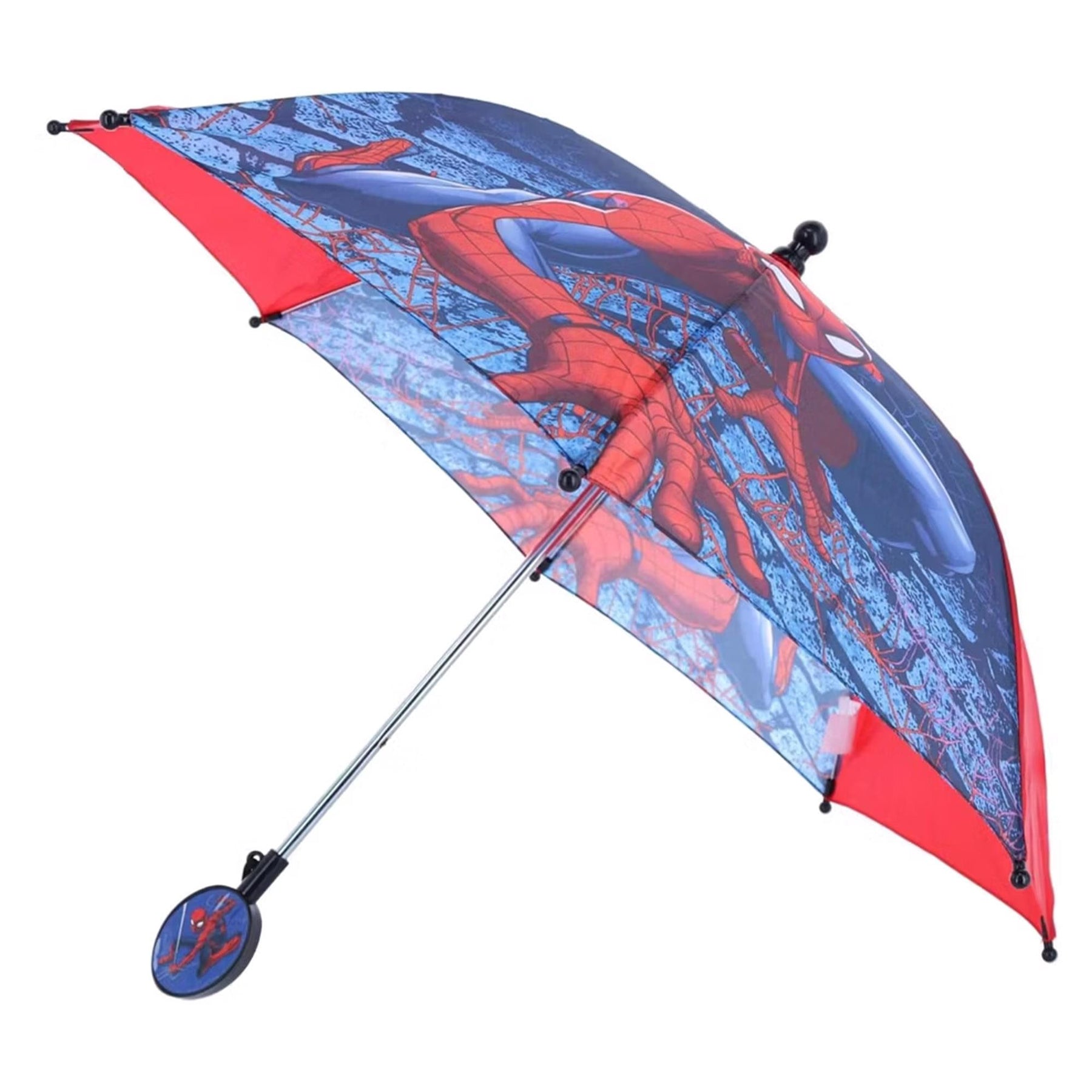 Marvel Spider-Man 21-Inch Kid's Umbrella With Clamshell Handle