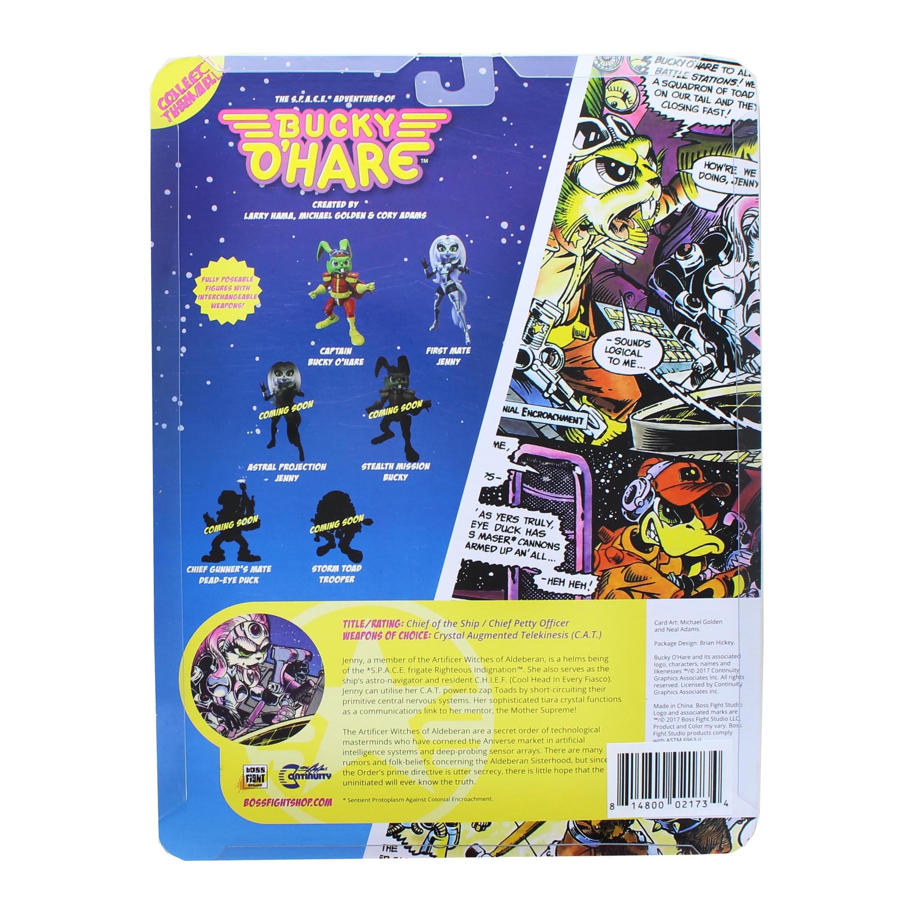 Bucky O Hare Wave 1 Action Figure | First Mate Jenny
