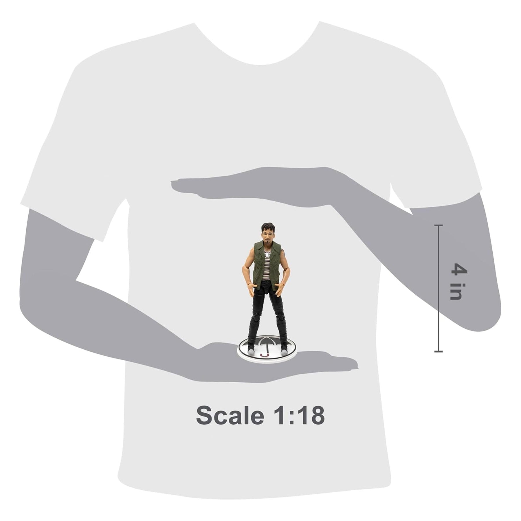 Umbrella Academy 1:18 Scale Action Figure | Klaus
