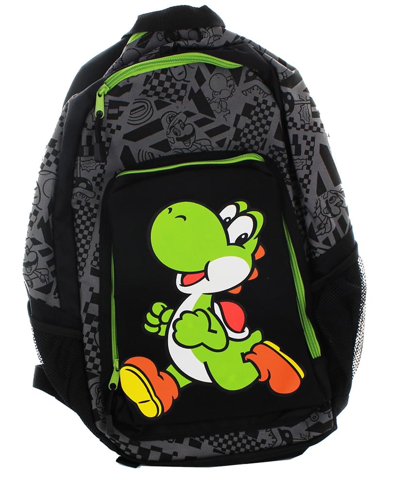 Super Mario Yoshi Print Adjustable Backpack | Free Shipping