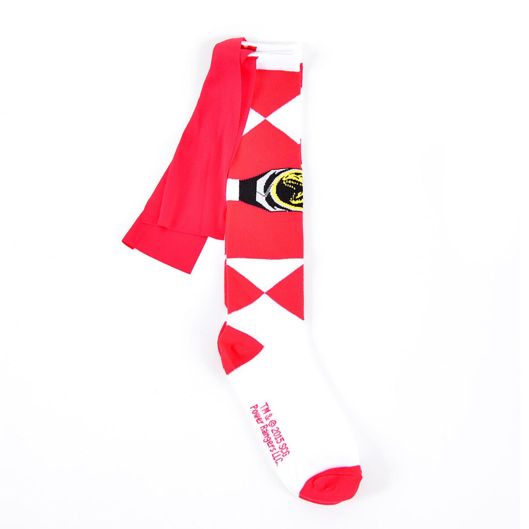 Power Rangers Red Caped Women's Knee High Socks