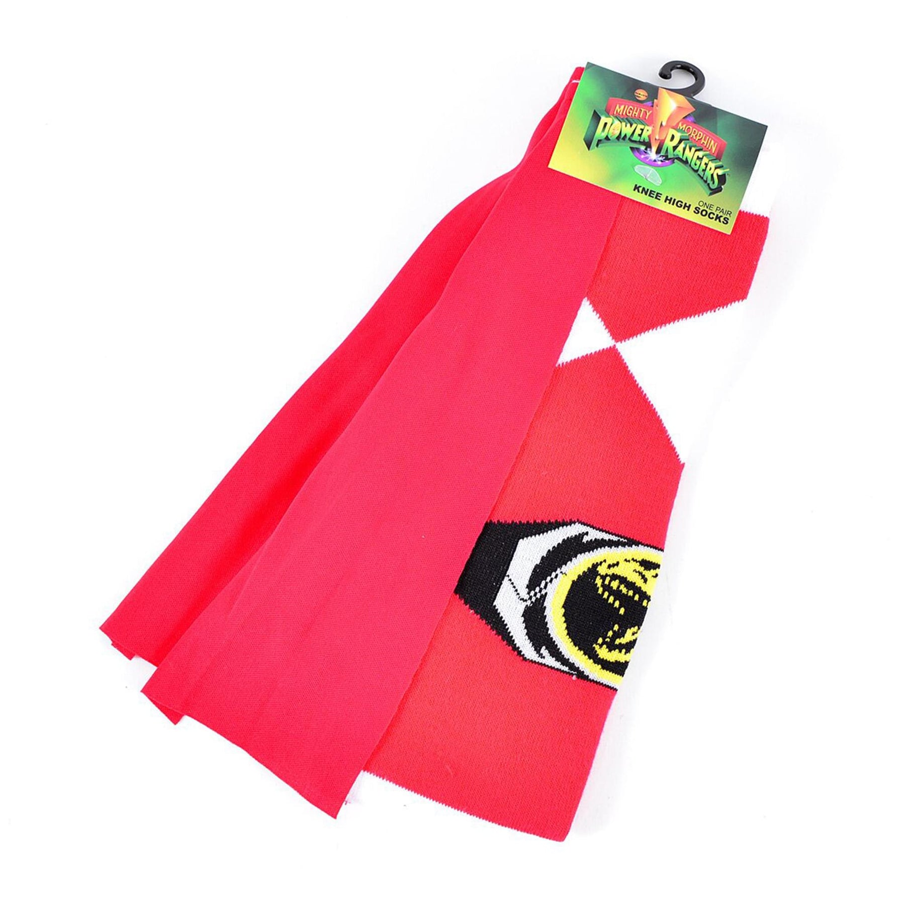 Power Rangers Red Caped Women's Knee High Socks