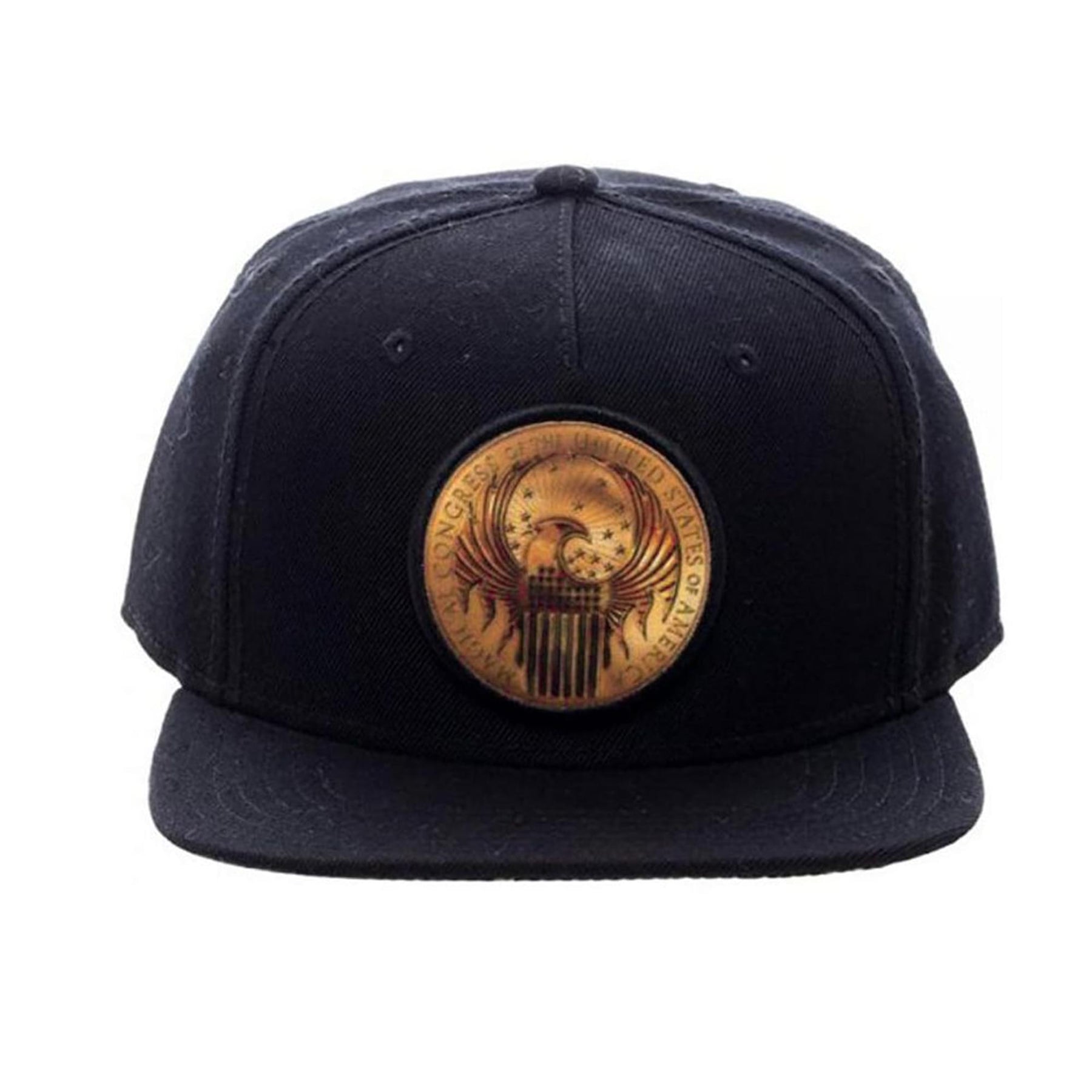 Fantastic Beasts and Where to Find Them Macusa Shield Black Snapback Hat