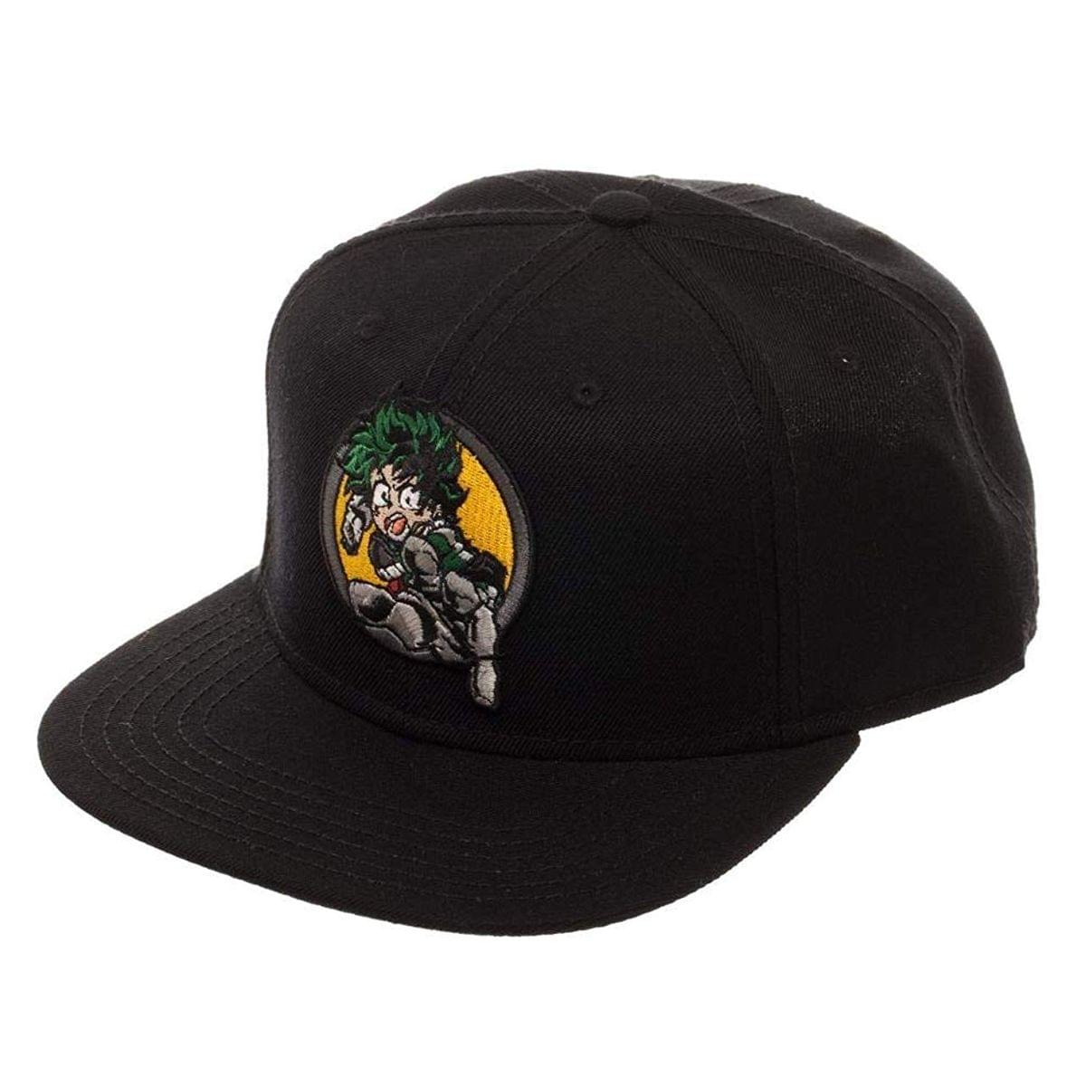 My Hero Academia Izuku Midoriya Black Snapback | Free Shipping