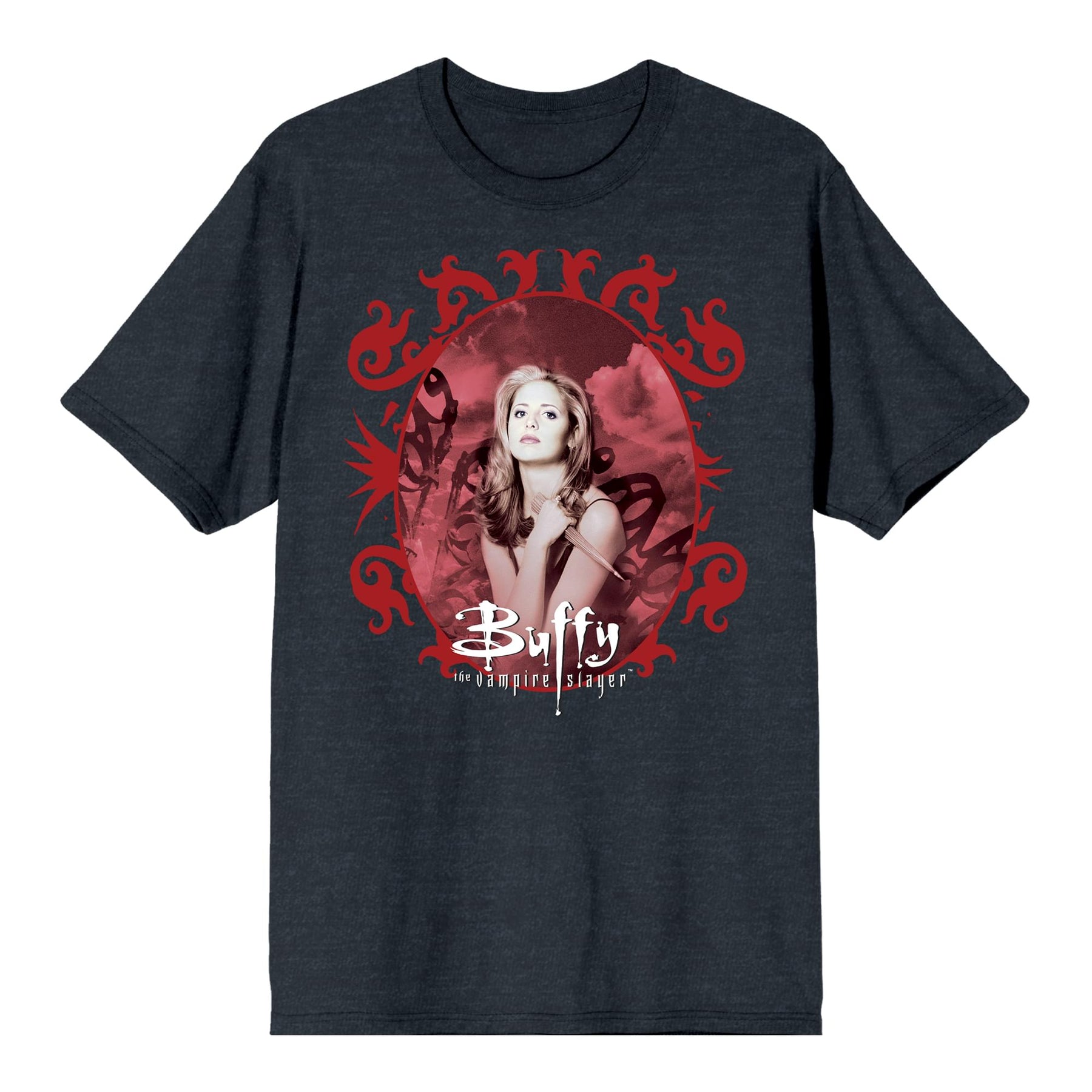 Buffy The Vampire Slayer In Oval Frame T-Shirt