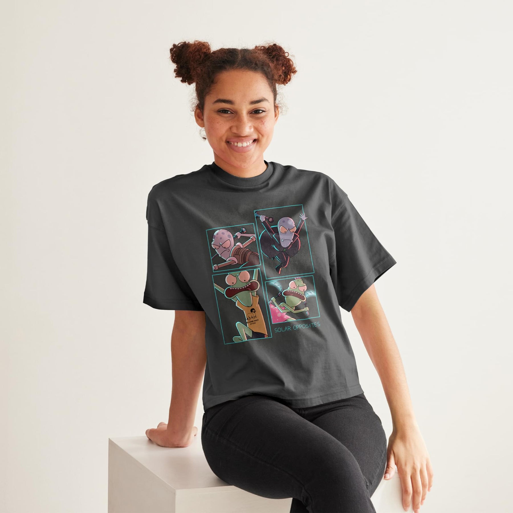 Solar Opposites Group Panels T-Shirt