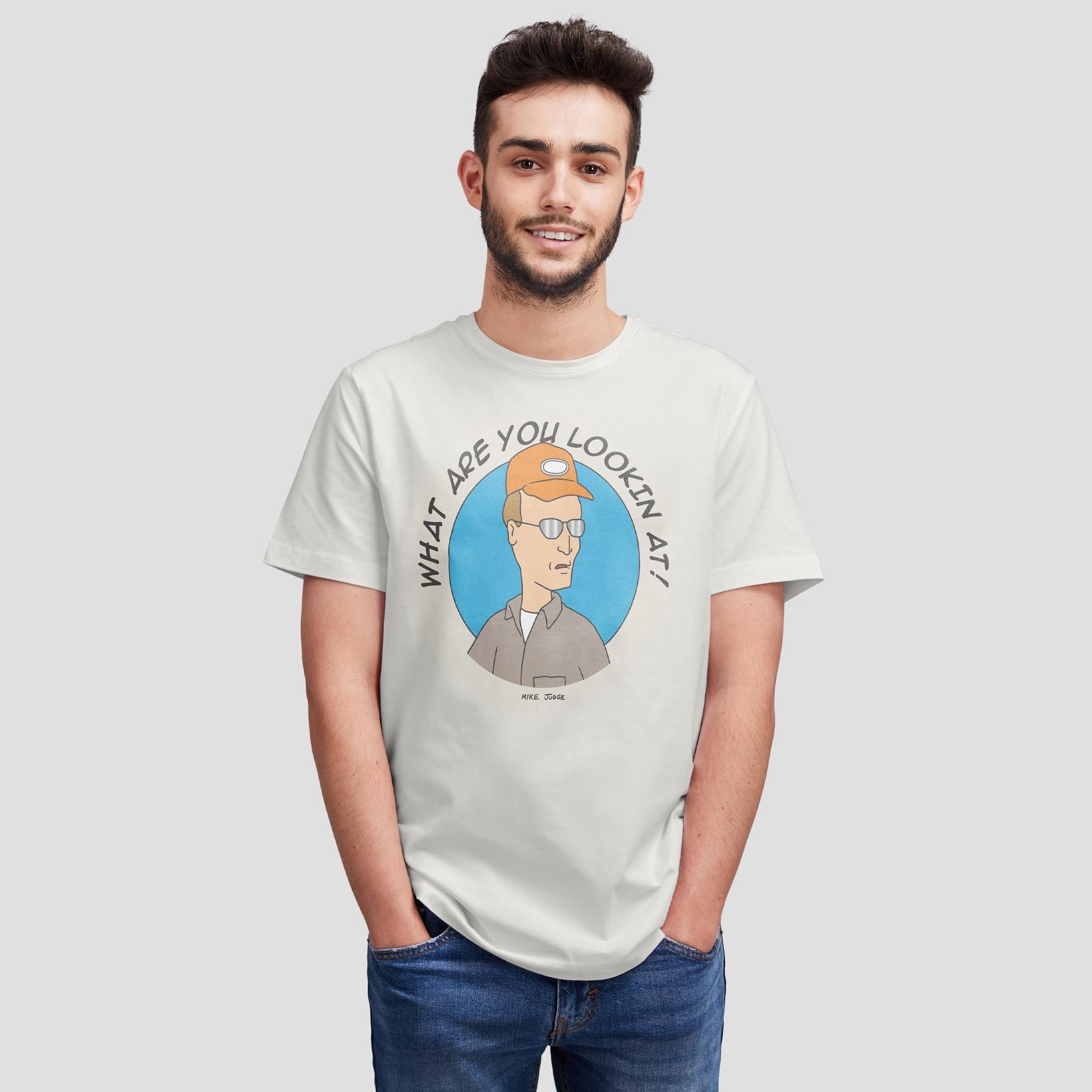 King Of The Hill Dale "What Are You Lookin At" T-Shirt