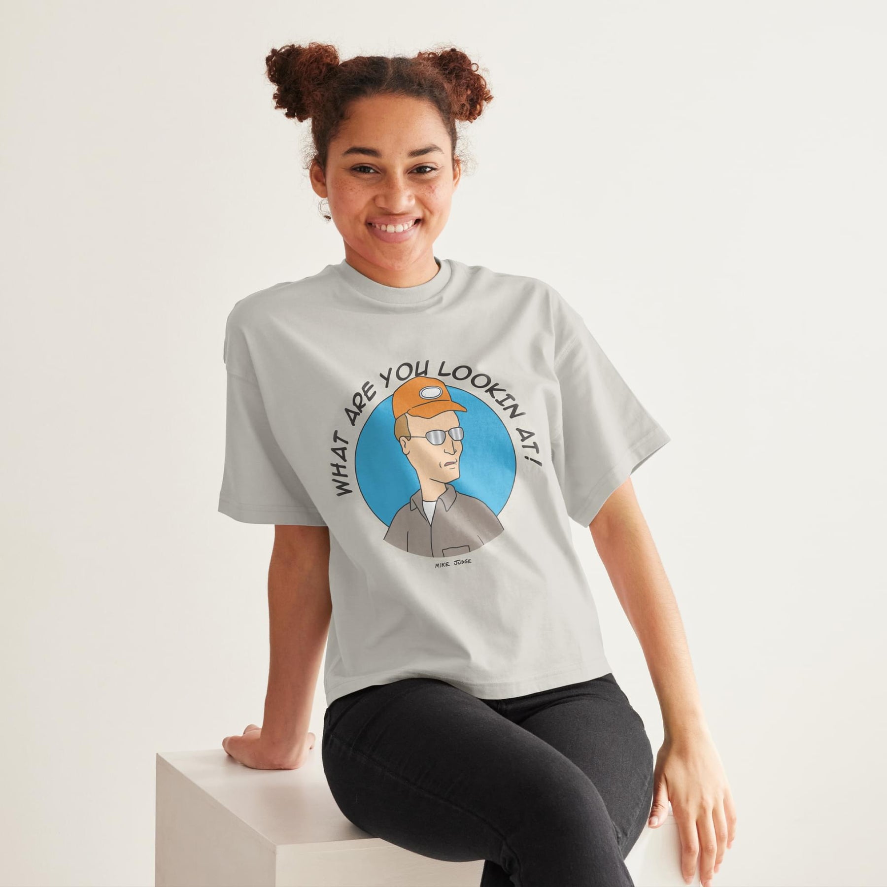 King Of The Hill Dale "What Are You Lookin At" T-Shirt