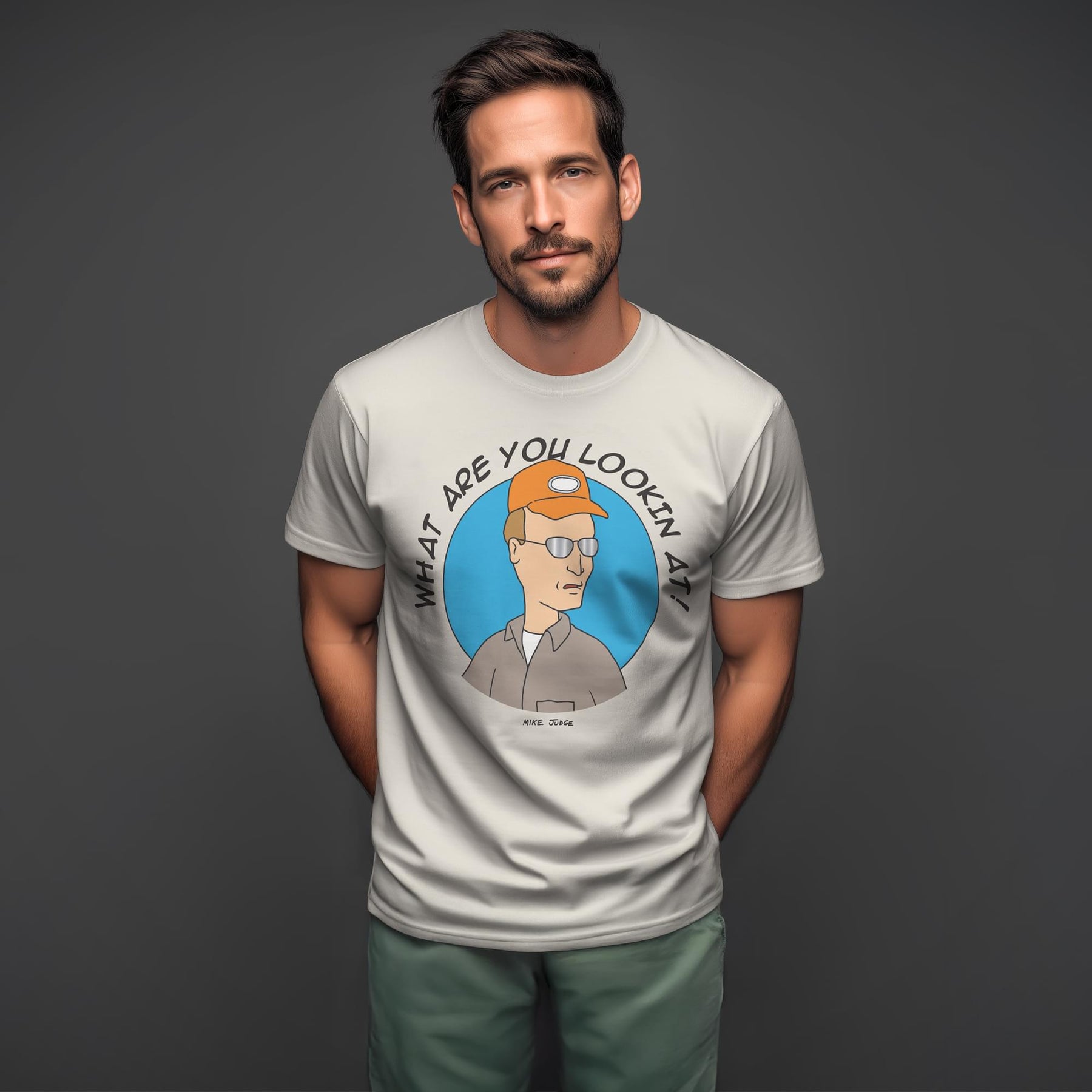 King Of The Hill Dale "What Are You Lookin At" T-Shirt