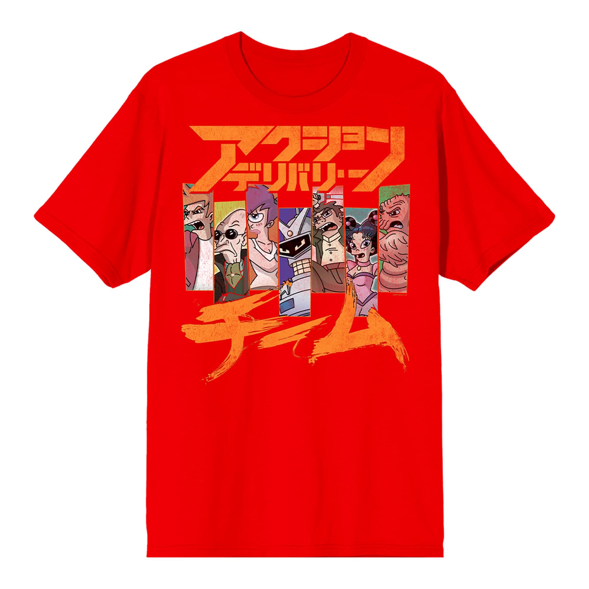 Futurama Anime Style T-Shirt | Free Shipping