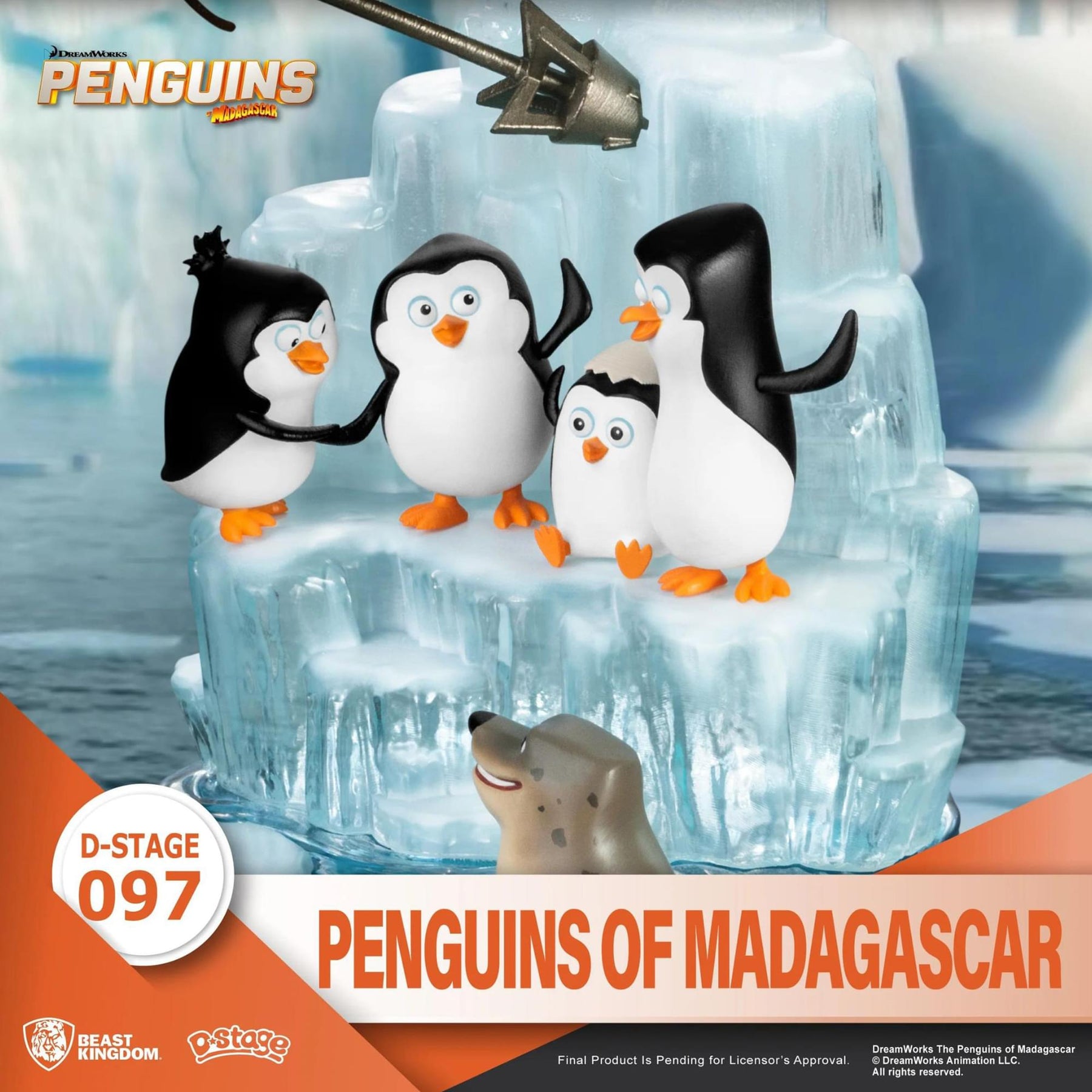 Penguins of Madagascar DS-097 6 Inch D-Stage Statue