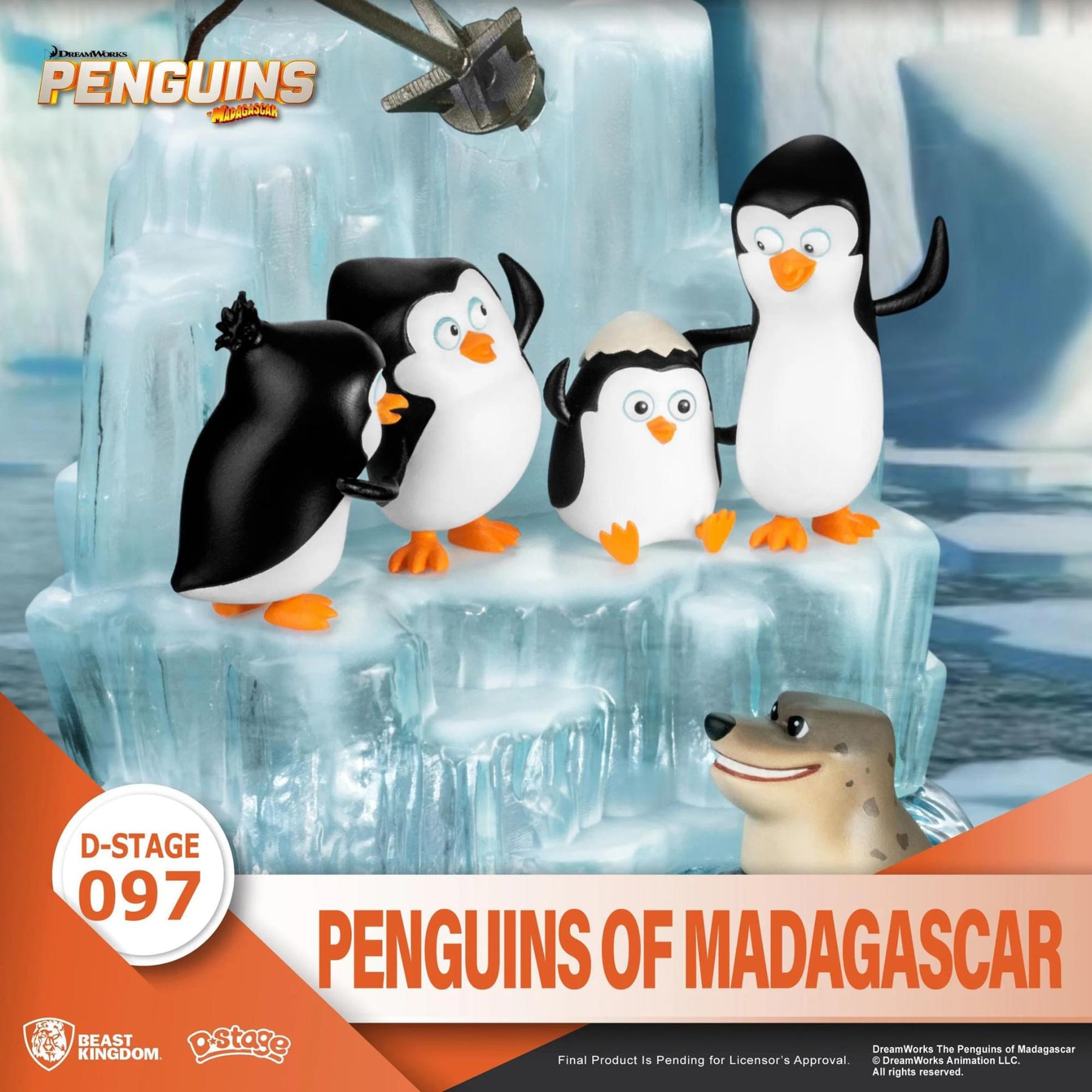 Penguins of Madagascar DS-097 6 Inch D-Stage Statue