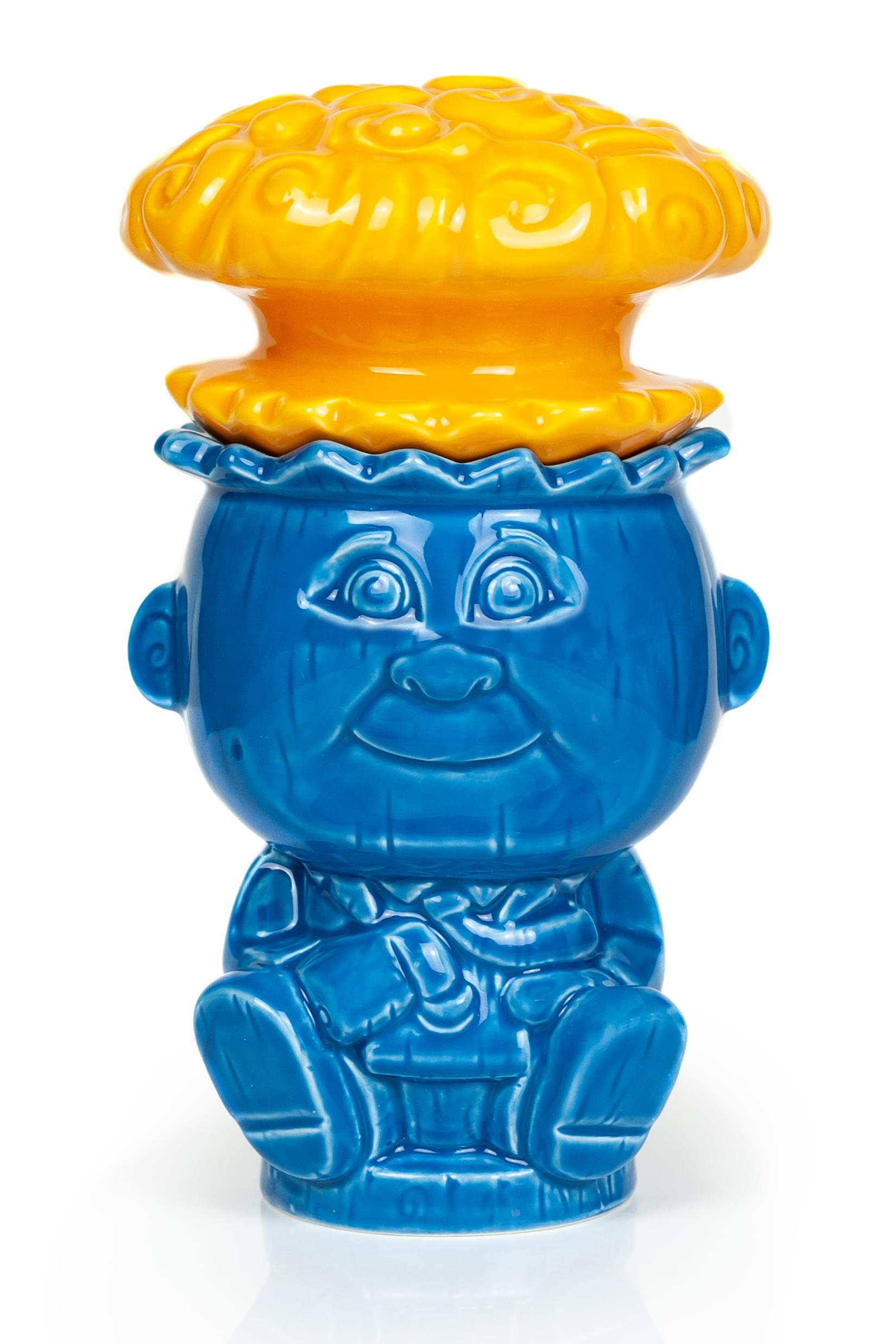 Geeki Tikis Garbage Pail Kids GPK Adam Bomb Mug Ceramic Tiki Style Cup 20 Ounces | Set Includes Trading Card