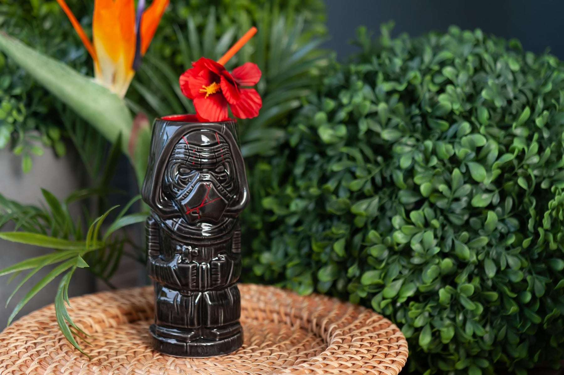 Geeki Tikis Star Wars Kylo Ren Mug | Ceramic Tiki Style Cup | Holds 17 Ounces