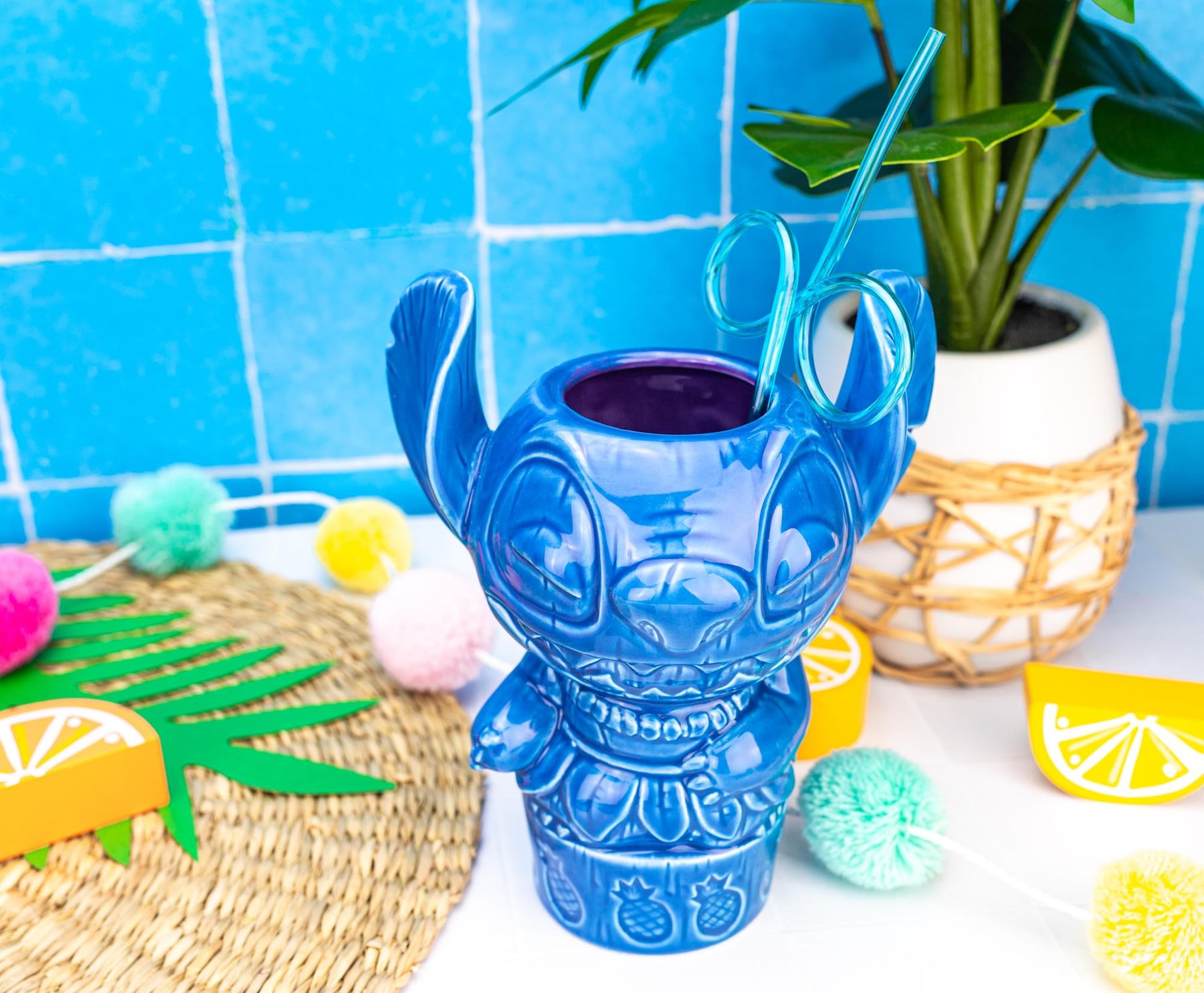 Geeki Tikis Disney Lilo & Stitch Hula Stitch Ceramic Mug | Holds 20 Ounces
