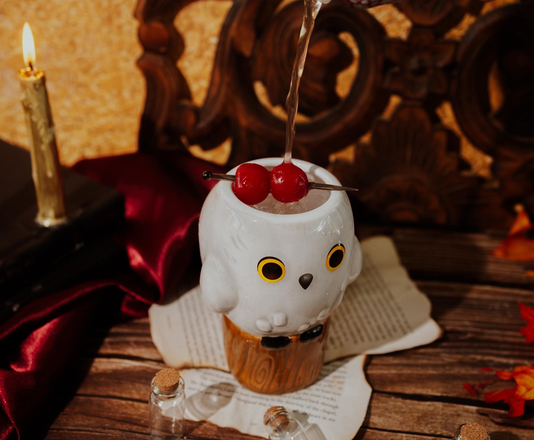 Cupful Of Cute Harry Potter Hedwig Ceramic Mug | Holds 14 Ounces