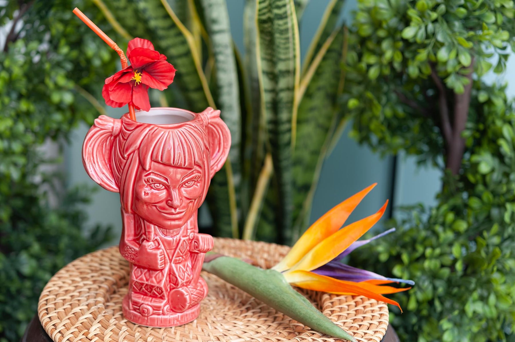 Geeki Tikis Birds Of Prey Harley Quinn Ceramic Tiki Style Mug | Holds 16 Ounces