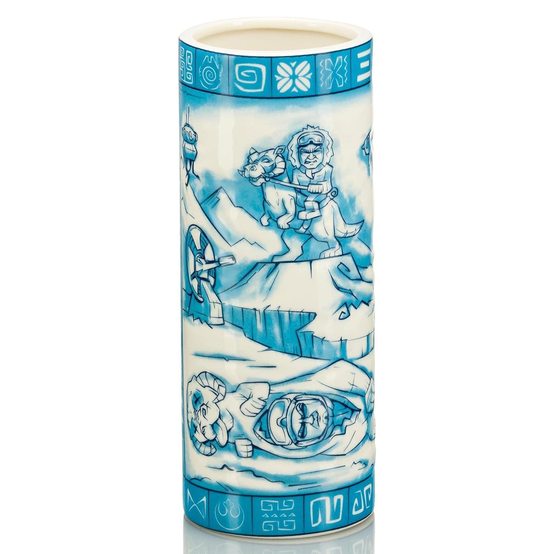 Geeki Tiki Star Wars Hoth Scenic 24 Ounce Ceramic Tiki Mug