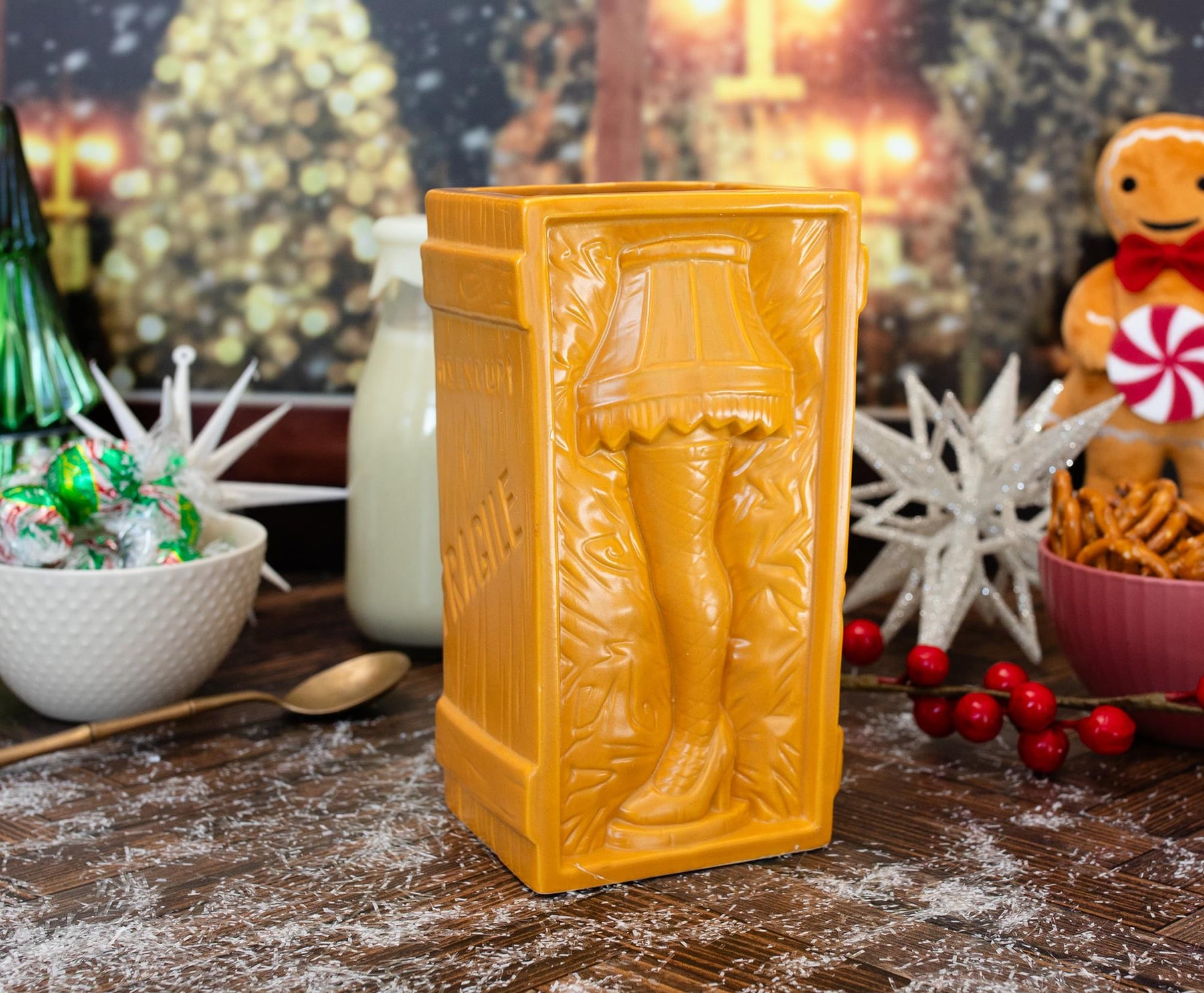 Geeki Tikis A Christmas Story Leg Lamp Ceramic Mug | Holds 30 Ounces
