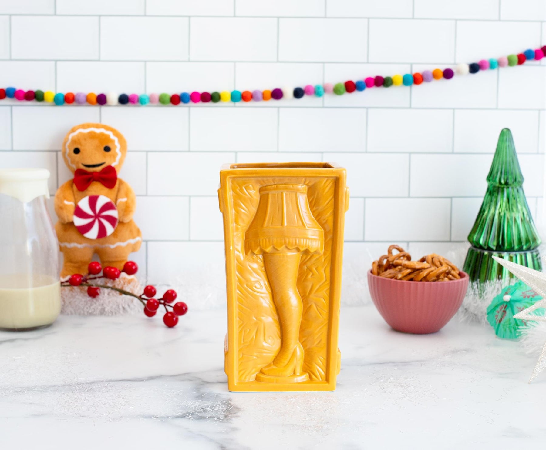 Geeki Tikis A Christmas Story Leg Lamp Ceramic Mug | Holds 30 Ounces