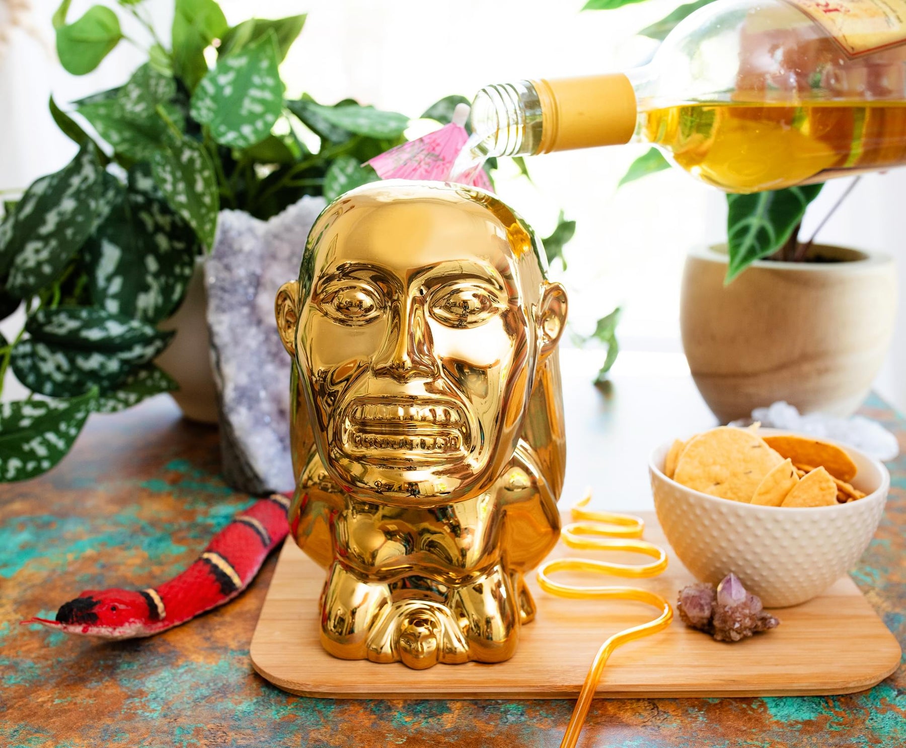 Geeki Tikis Indiana Jones Golden Idol Ceramic Mug | Holds 24 Ounces