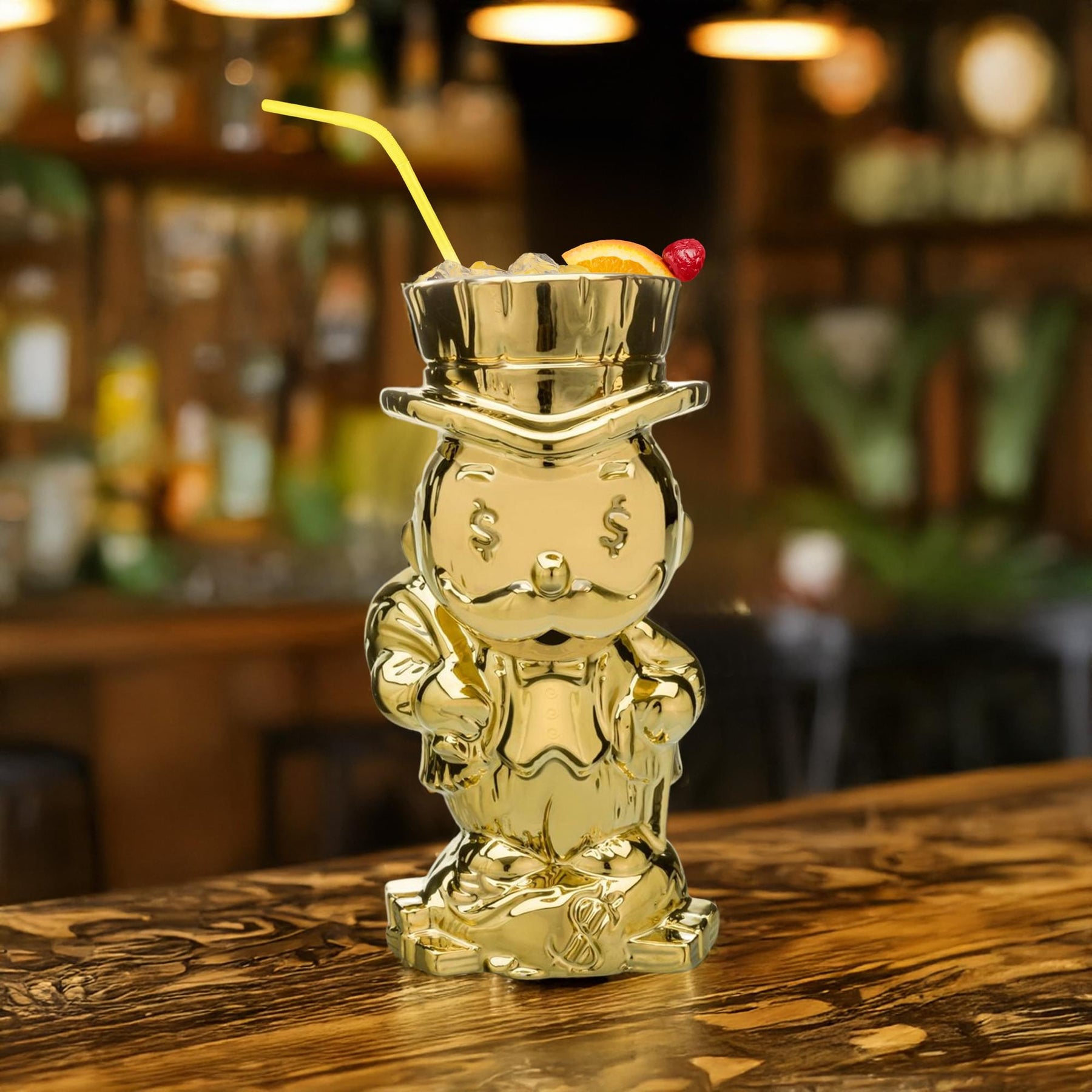 Geeki Tikis Mr. Monopoly Limited Edition 12 Ounce Ceramic Mug