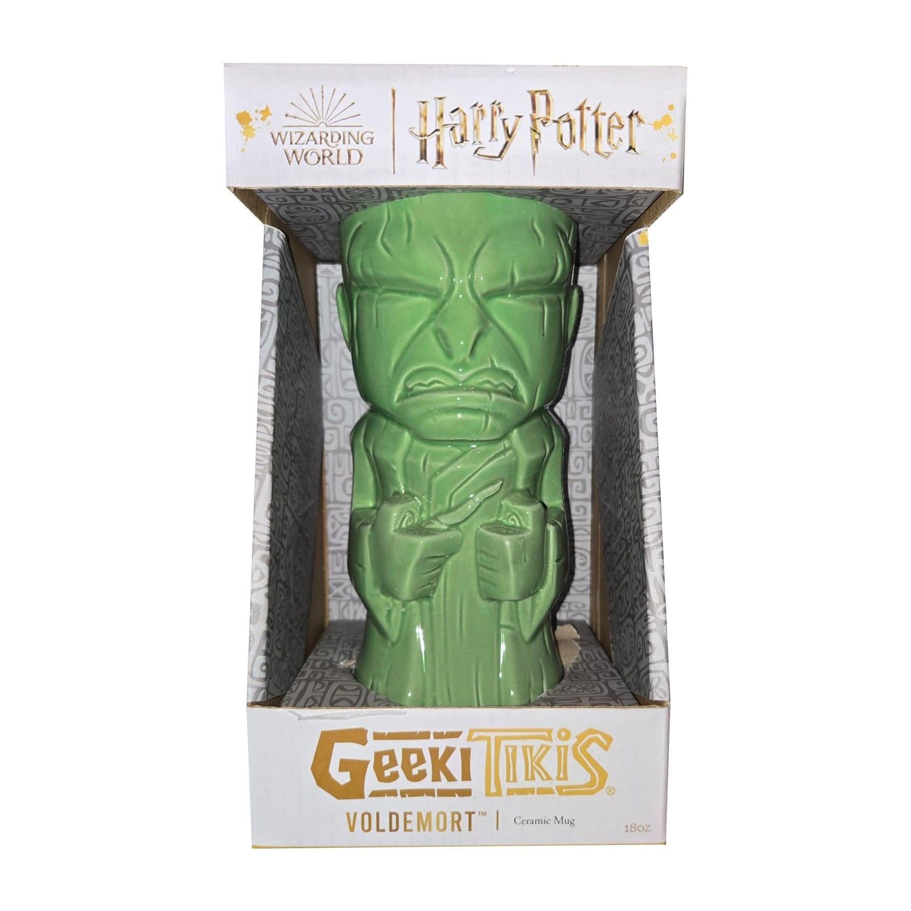 Geeki Tikis Harry Potter Voldemort Ceramic Mug | Holds 18 Ounces
