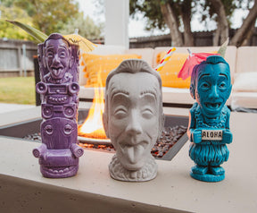 Geeki Tikis Pee-Wee's Playhouse Totem Ceramic Mug | Holds 22 Ounces