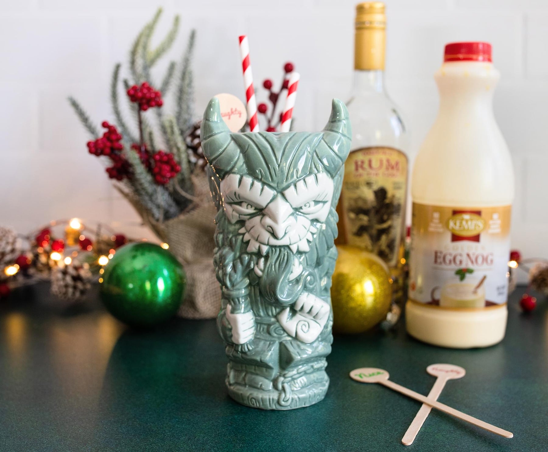 Geeki Tikis Krampus Ceramic Mug | Holds 18 Ounces