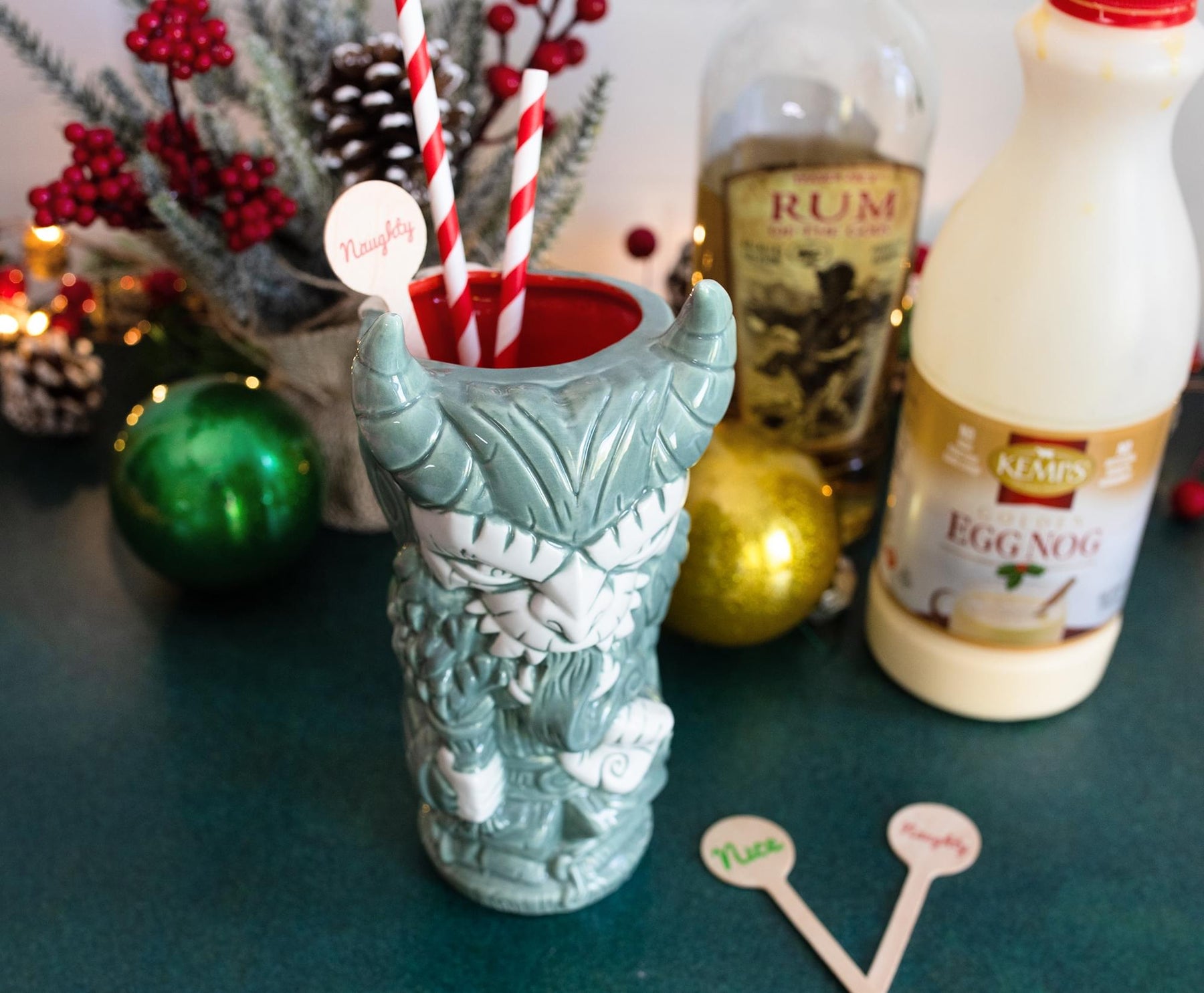 Geeki Tikis Krampus Ceramic Mug | Holds 18 Ounces