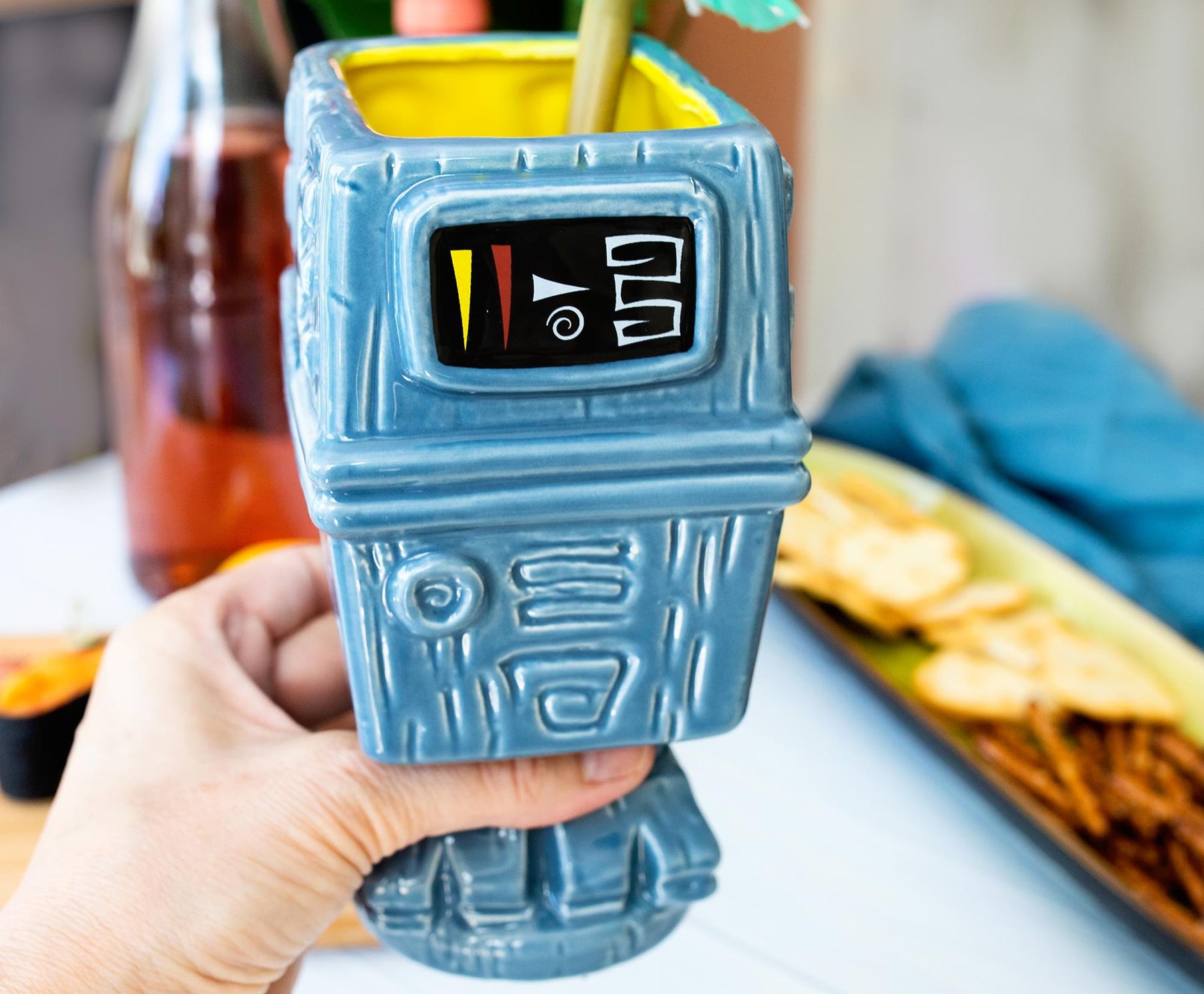 Geeki Tikis Star Wars Gonk Power Droid Ceramic Mug | Holds 24 Ounces
