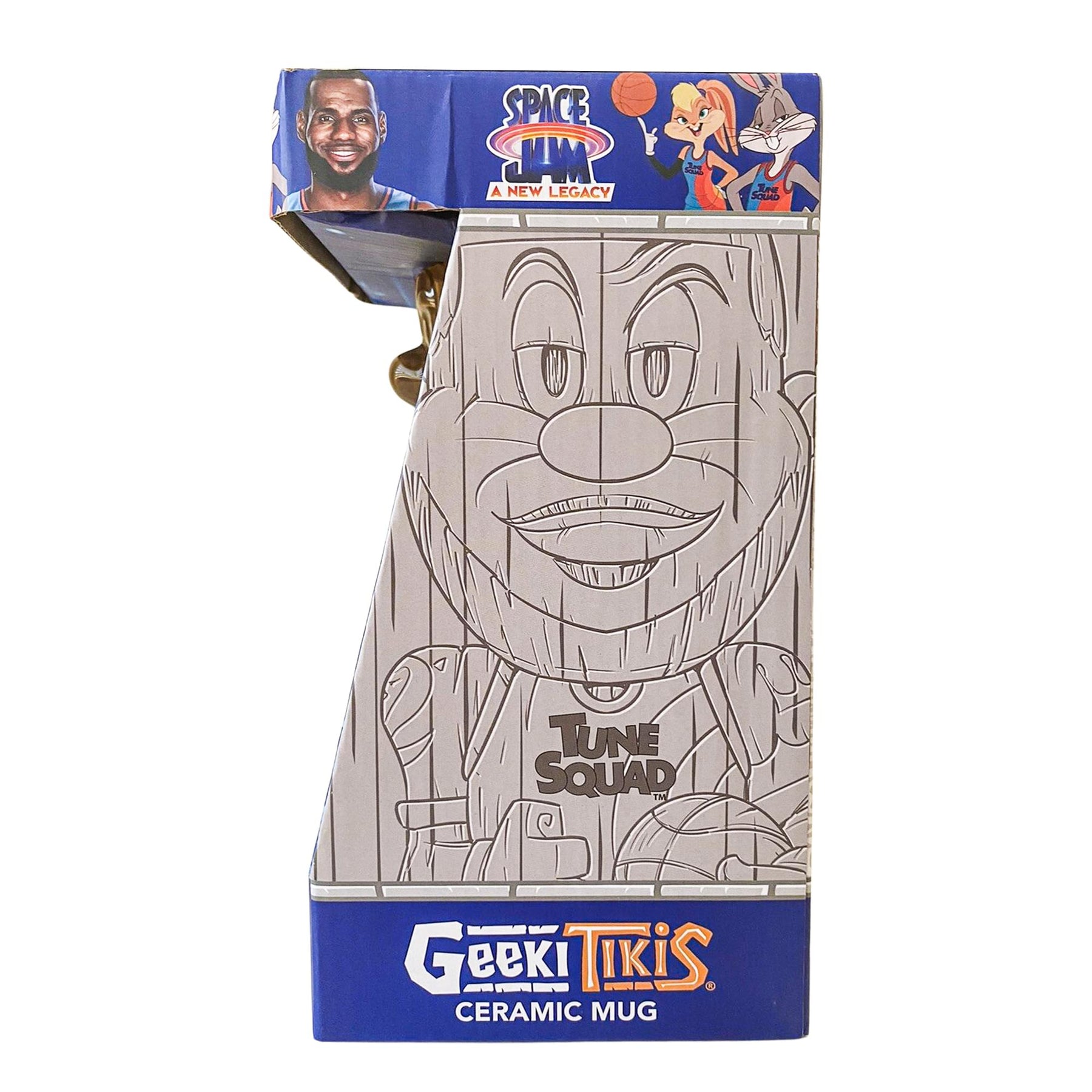 Geeki Tiki Space Jam LeBron James 16 Ounce Ceramic Tiki Mug