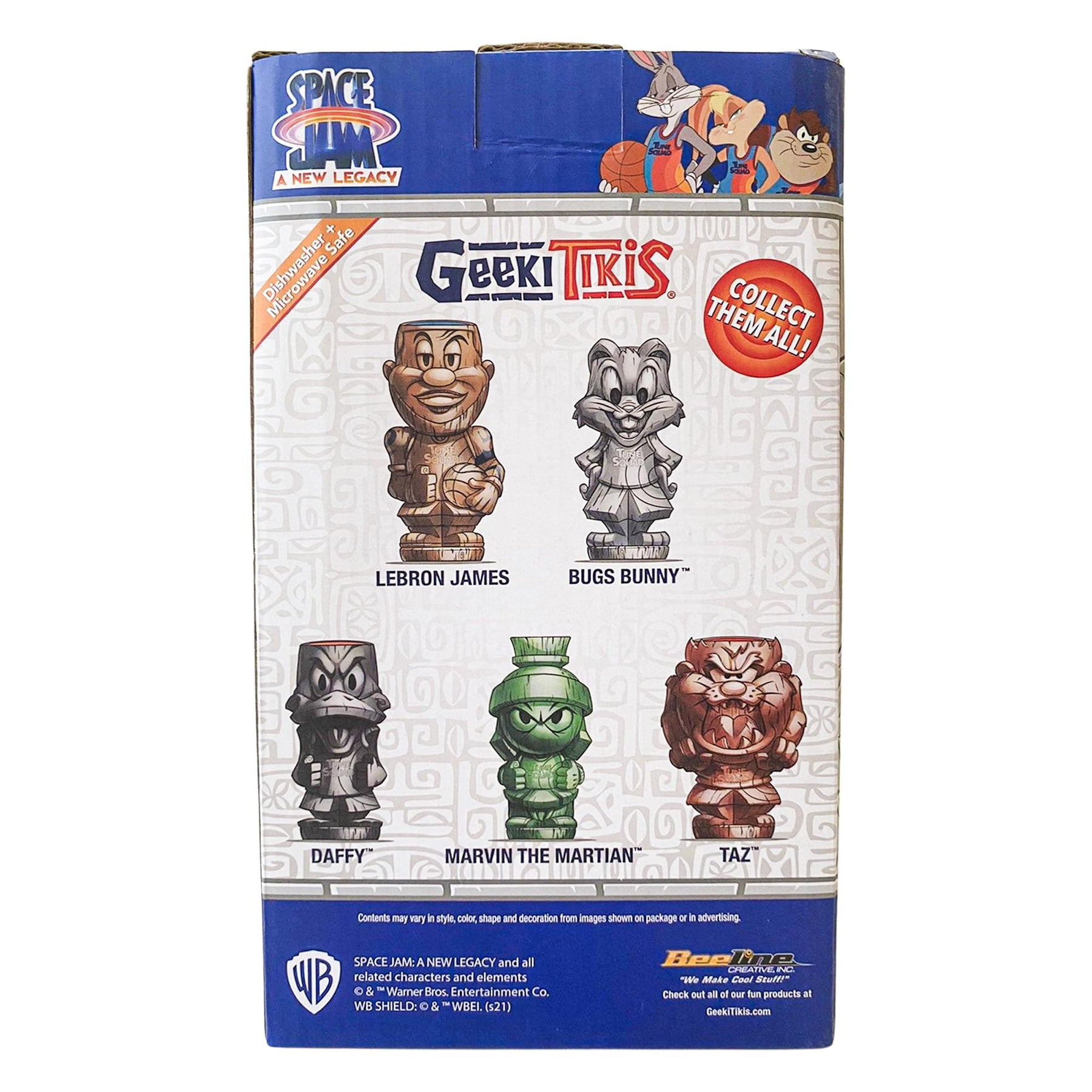 Geeki Tiki Space Jam LeBron James 16 Ounce Ceramic Tiki Mug