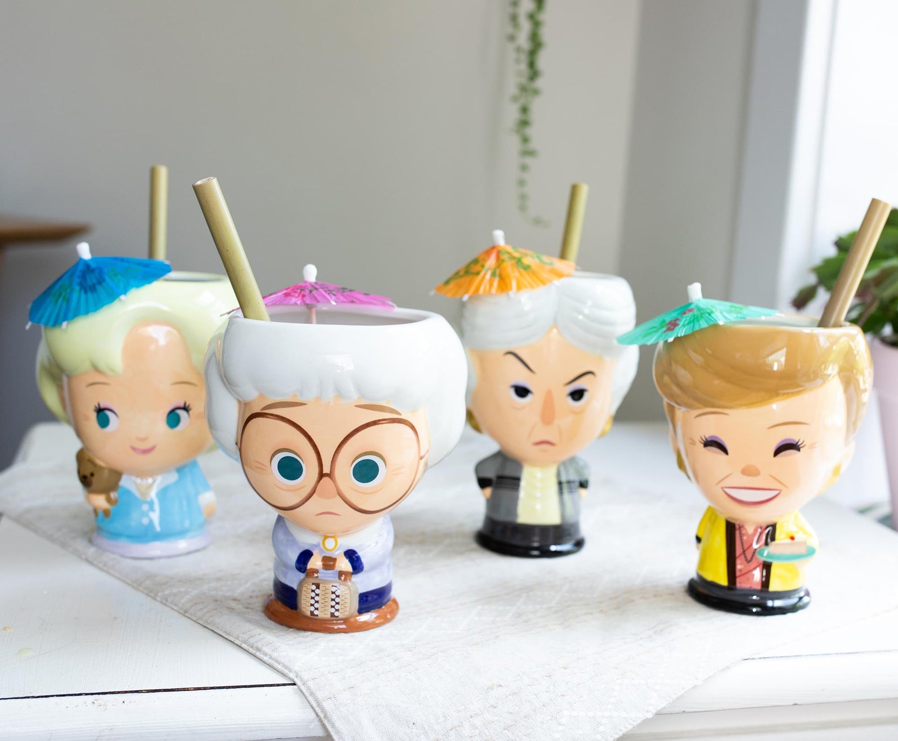 Cupful of Cute The Golden Girls Ceramic Mugs | Set of 4