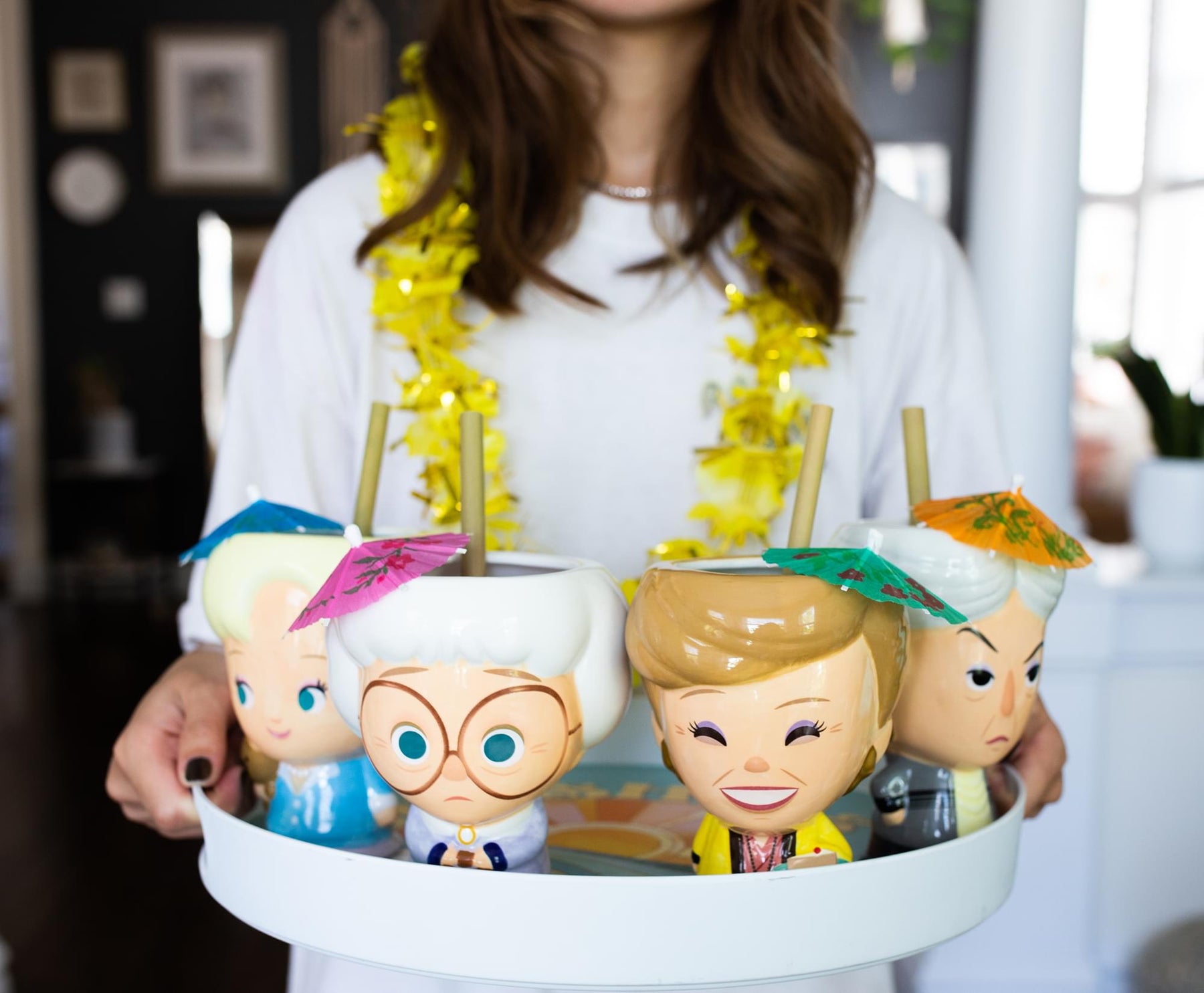 Cupful of Cute The Golden Girls Ceramic Mugs | Set of 4