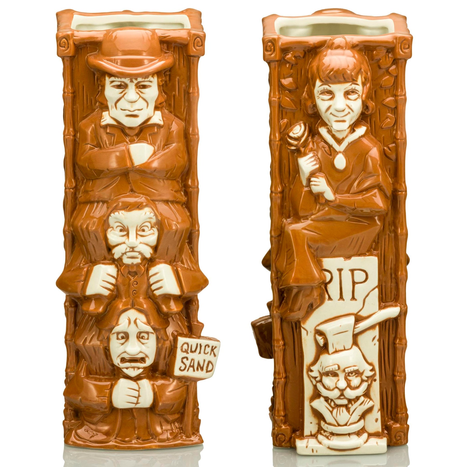 Geeki Tikis Disney The Haunted Mansion Quicksand Men Stretch Portrait Brown Mug