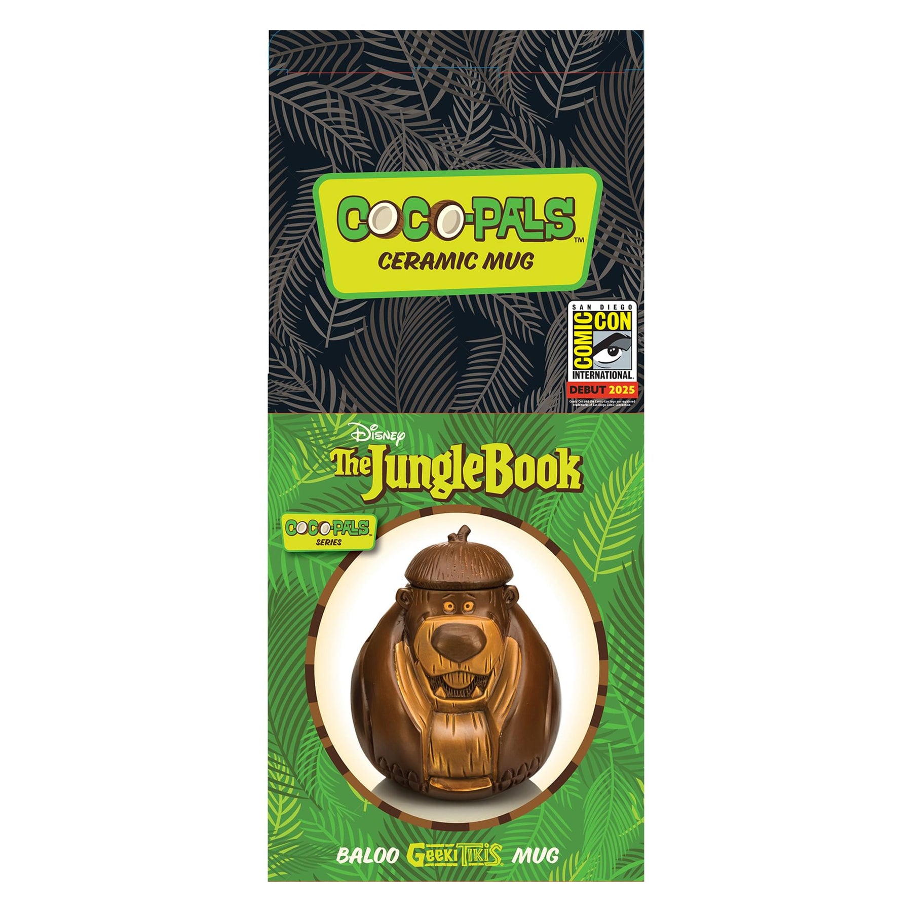 Geeki Tiki Disney The Jungle Book Baloo 32 Ounce Coconut Mug