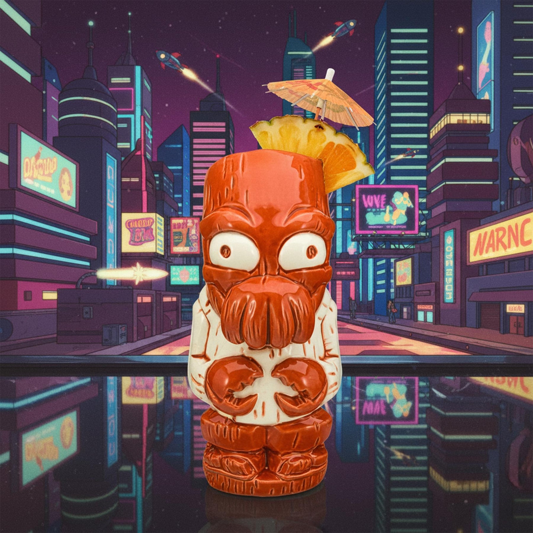 Geeki Tikis Futurama Zoidberg 16 Ounce Ceramic Mug
