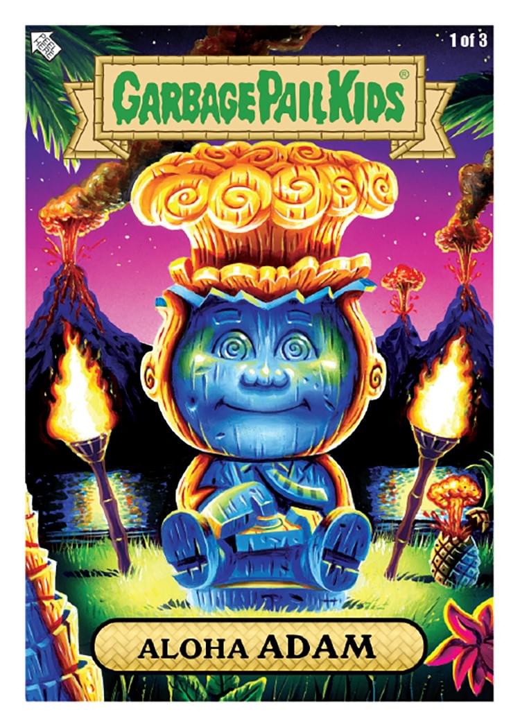 Geeki Tikis Garbage Pail Kids GPK Adam Bomb Mug Ceramic Tiki Style Cup 20 Ounces | Set Includes Trading Card
